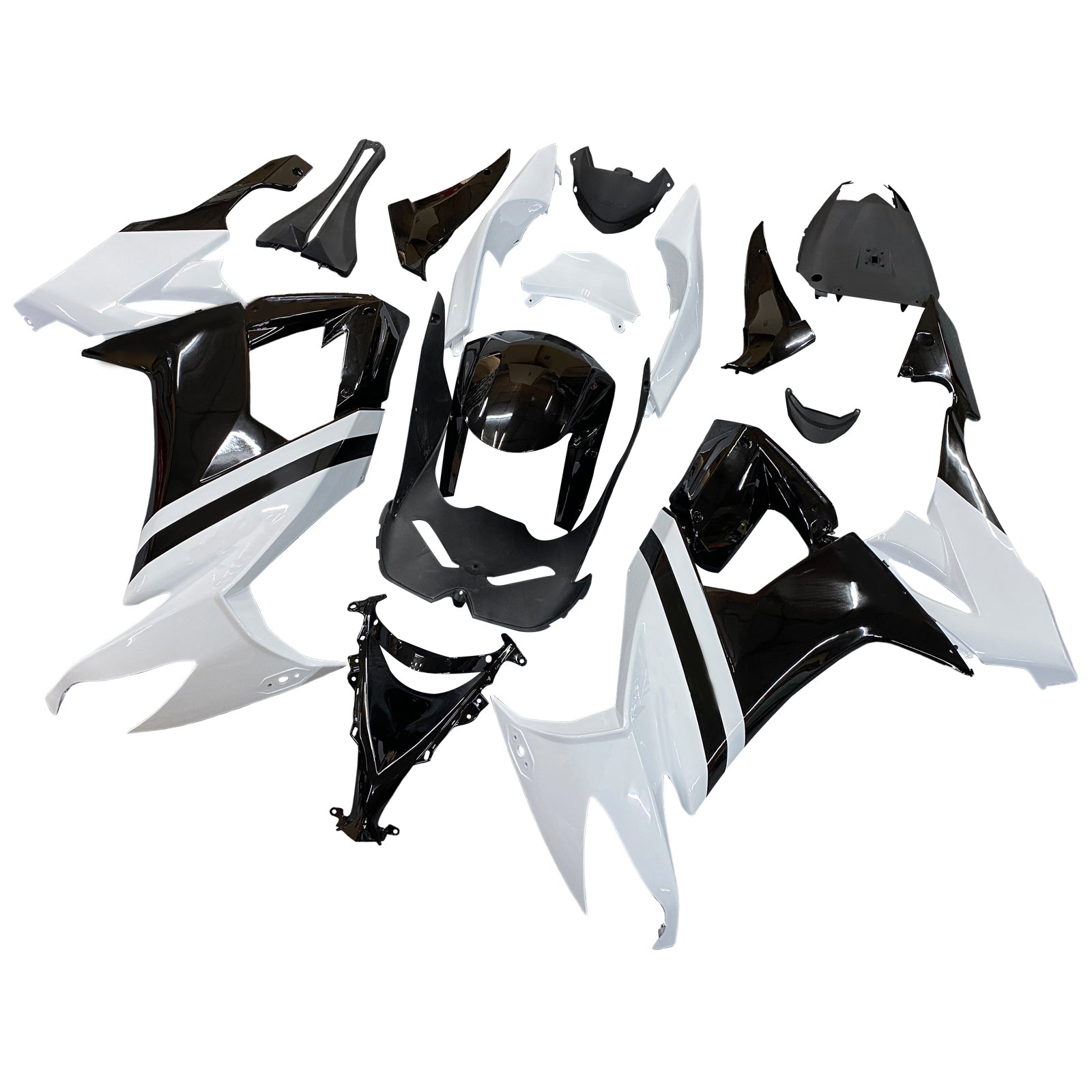 Injection Fairing Kit Bodywork Plastic ABS fit For Kawasaki ZX10R 2008-2010