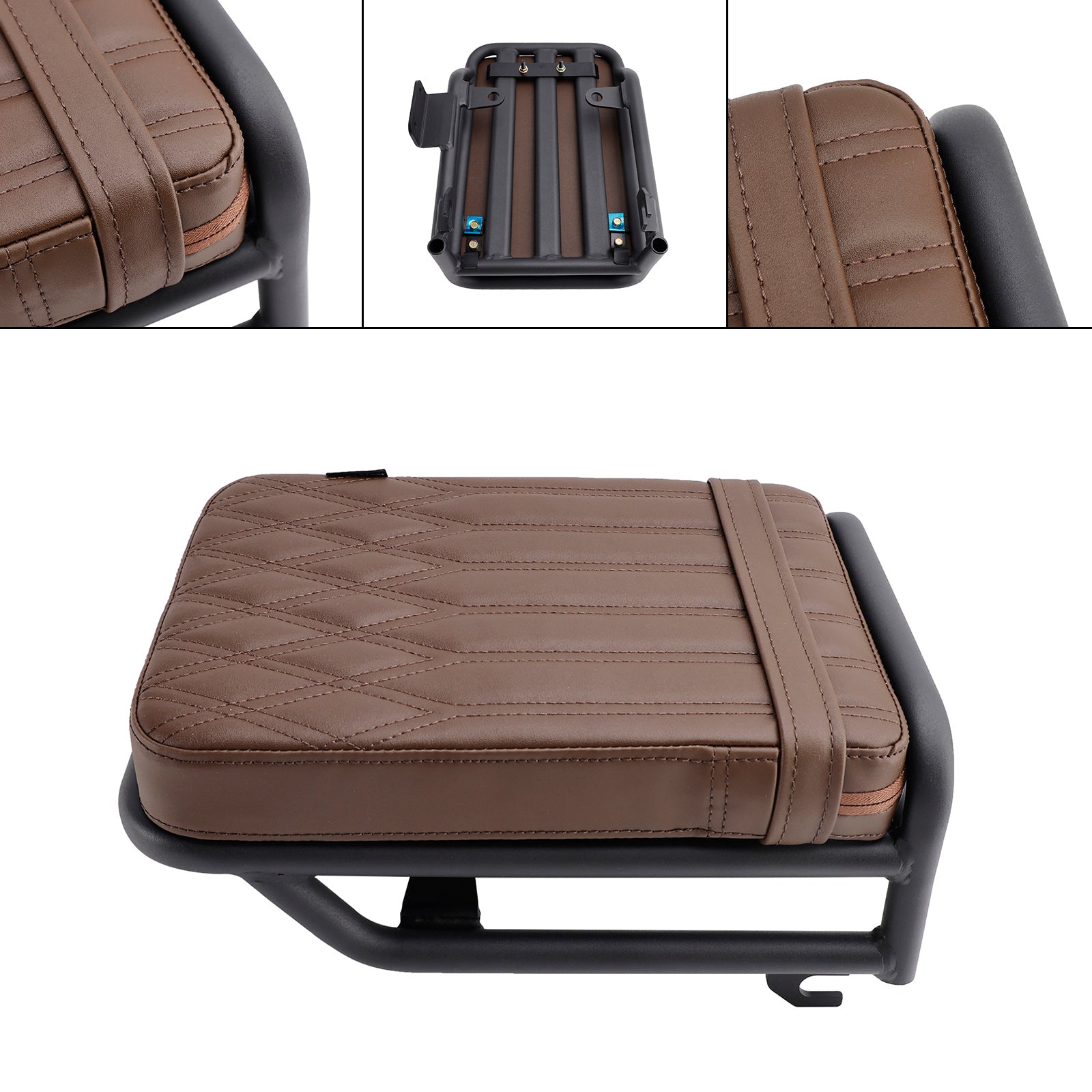 2020-2023 Honda CT125 Hunter Cub 125 Bakre passagerarsäte Kudde Pillion Flat Brown