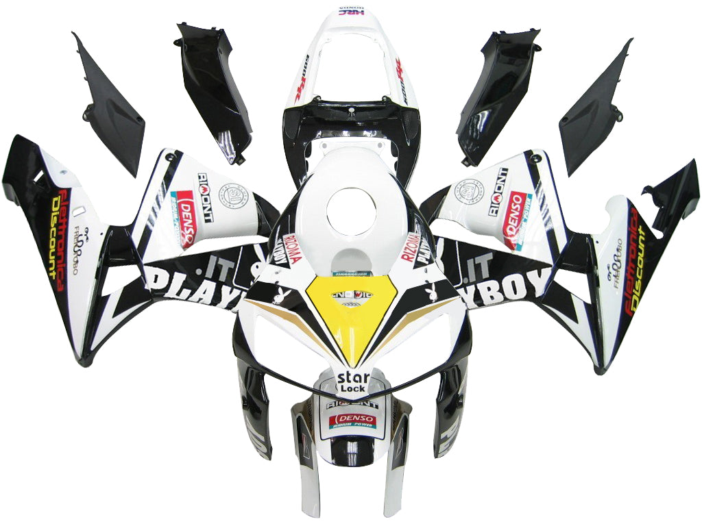 2005-2006 CBR600RR Bodywork Fairing Black & Other color ABS Injection Molded Plastics Set Generic