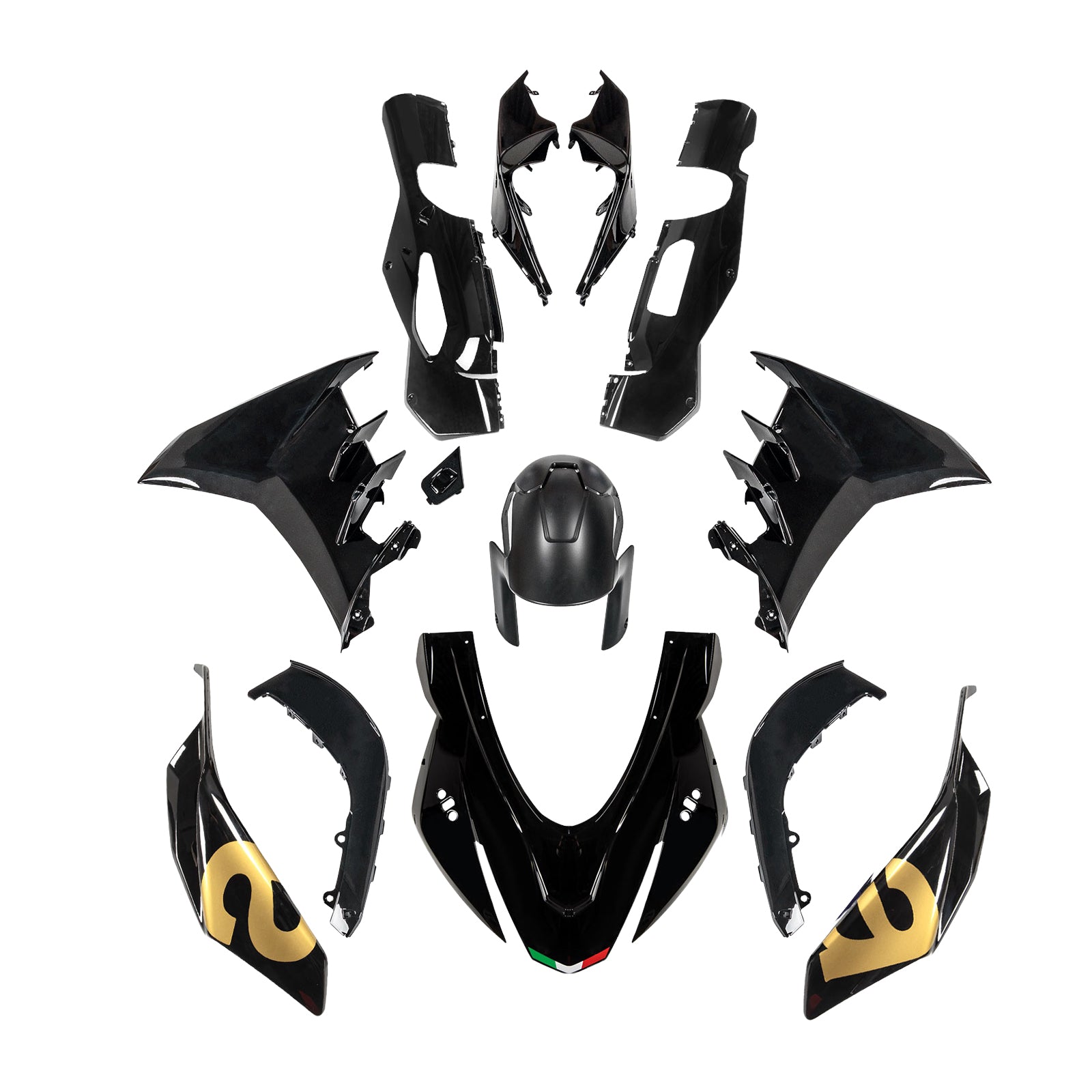 Injeção ABS Kit de carenagem de plástico de plástico para Aprilia RSV4 2021-2024
