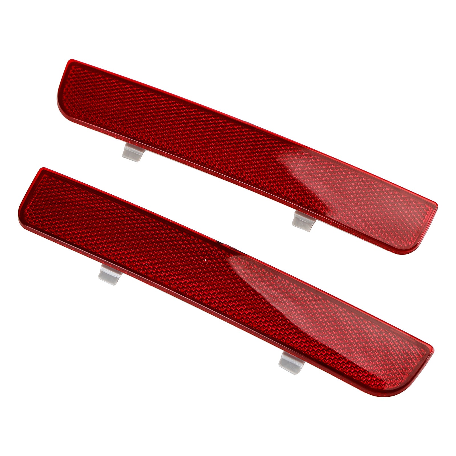 2x Red Rear Bumper Reflector Stop Brake Light For Range Rover L322 Freelander 2