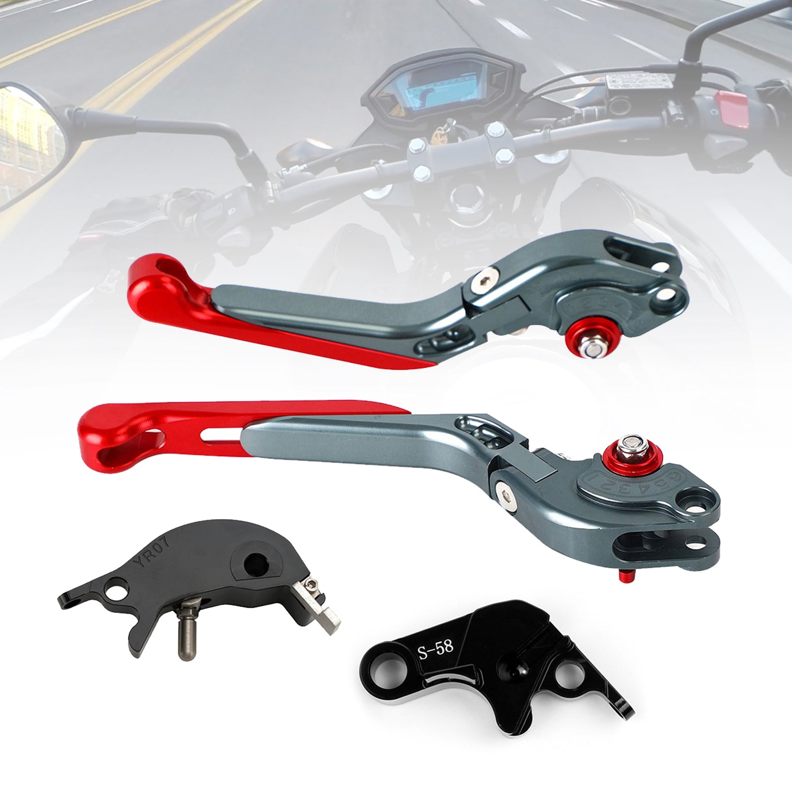 2022-2023 YAMAHA YZF R7 MT-10/SP FZ-10/SP Palanca de freno de embrague ajustable