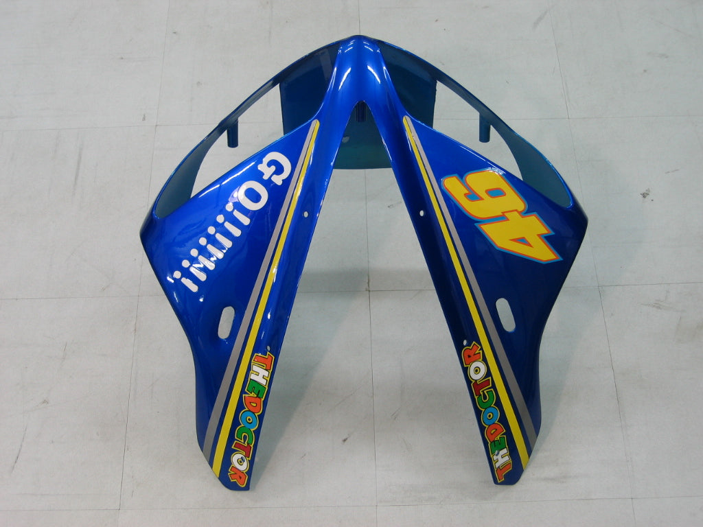 2002-2003 Yamaha YZF-R1 Blue No.46 Racing Fairings Generic