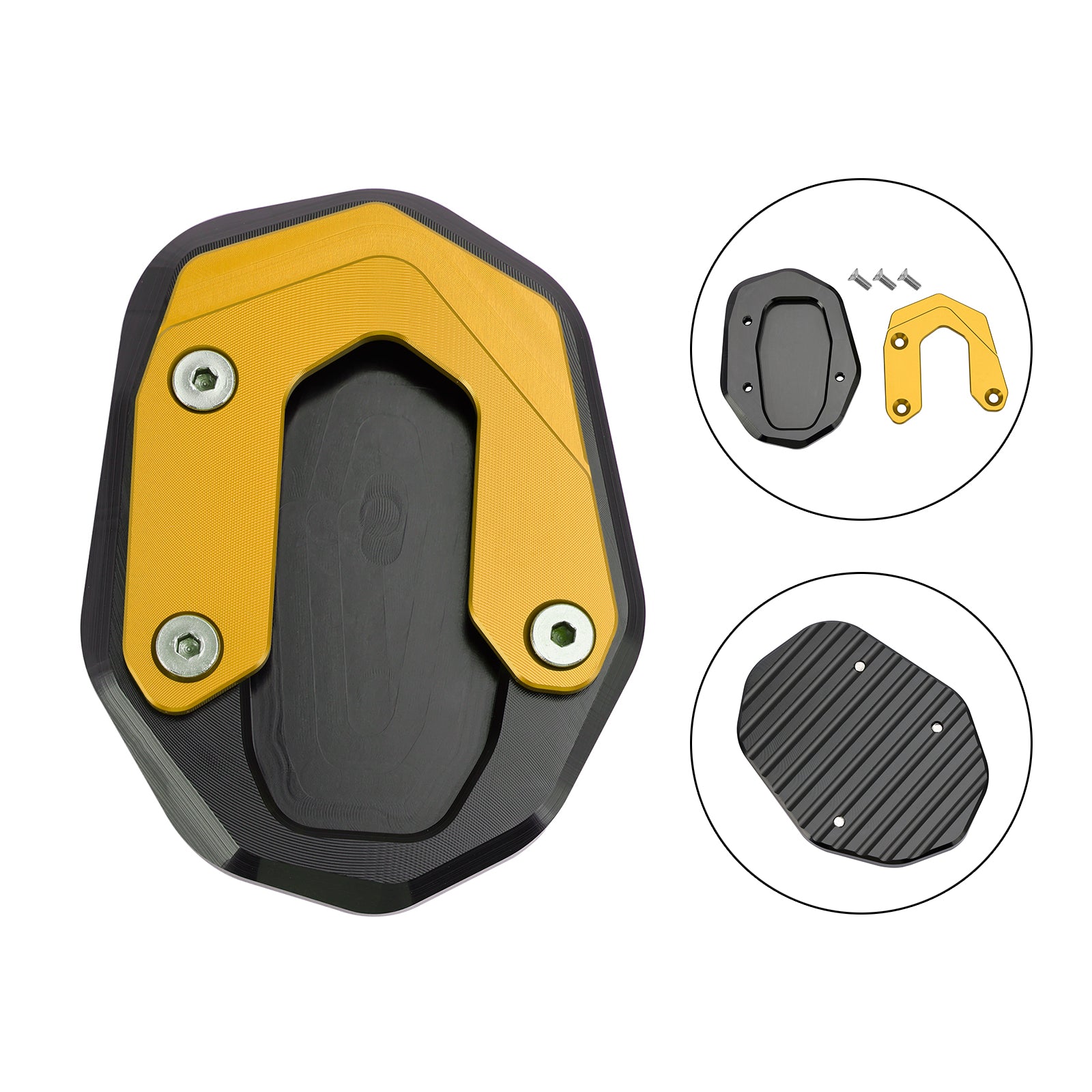 Kickstand Enlarge Plate Pad fit for Ducati Scrambler 400/800/1100 2015-2020