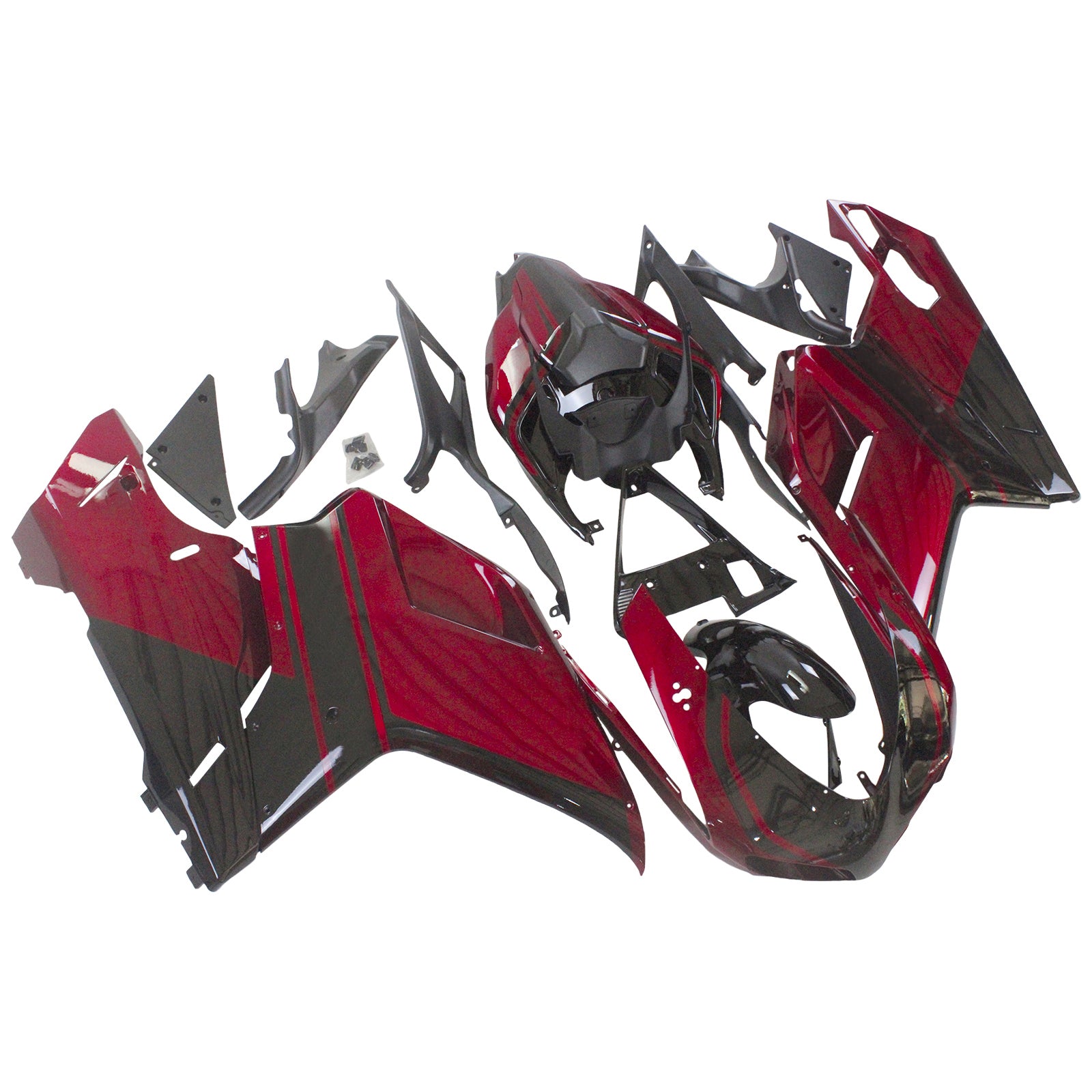 Fairing Kit Bodywork ABS fit For Ducati 1098 1198 848 2007-2011