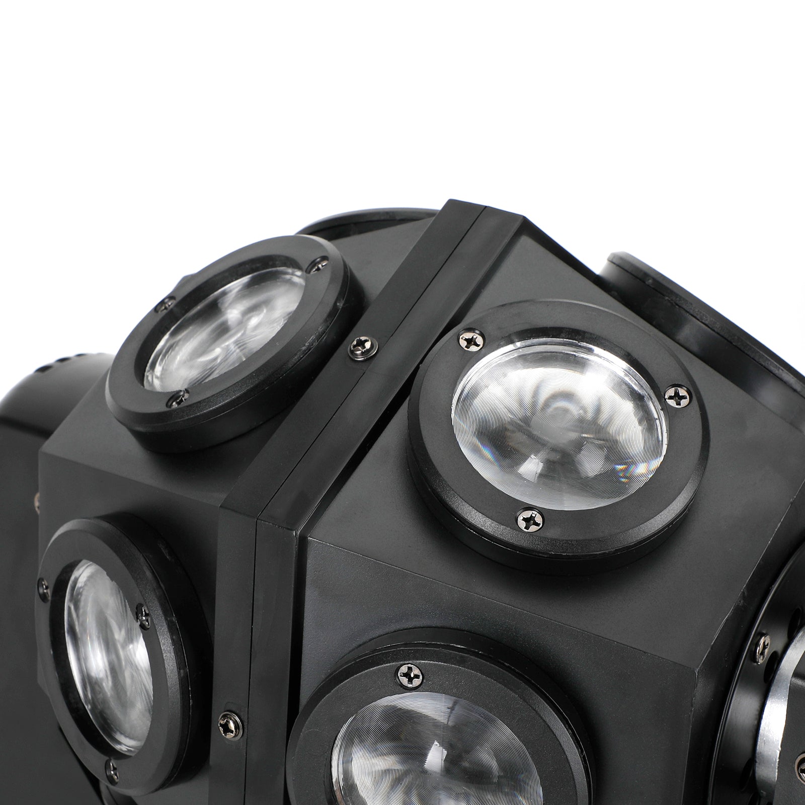 200W Moving Head 12 LED Roterande Beam Scenljus RGBW DJ Disco Party DMX UK
