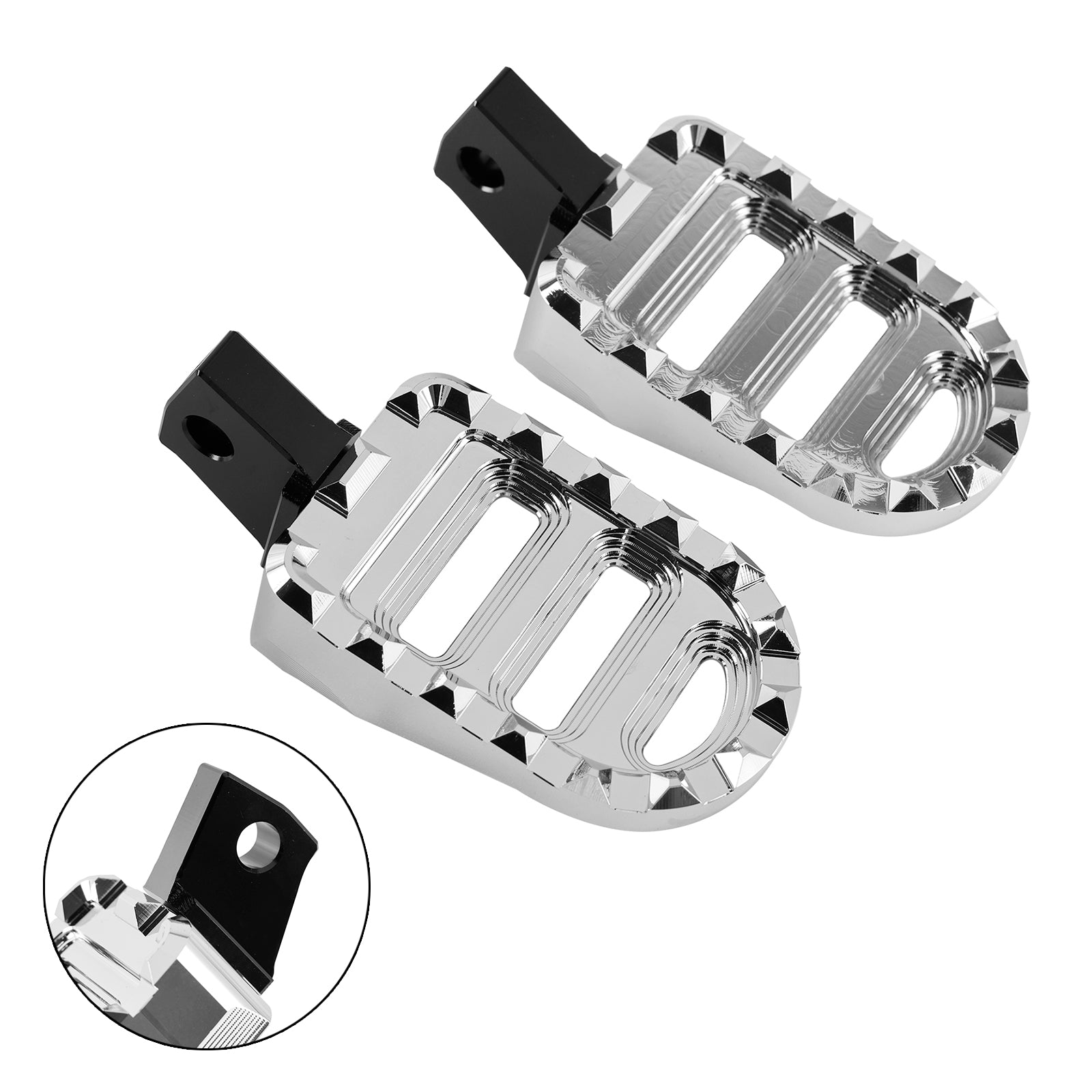 Front Footrests Foot Peg fit for BMW R18 /100 Years /Classic / R18B 2020-2023+