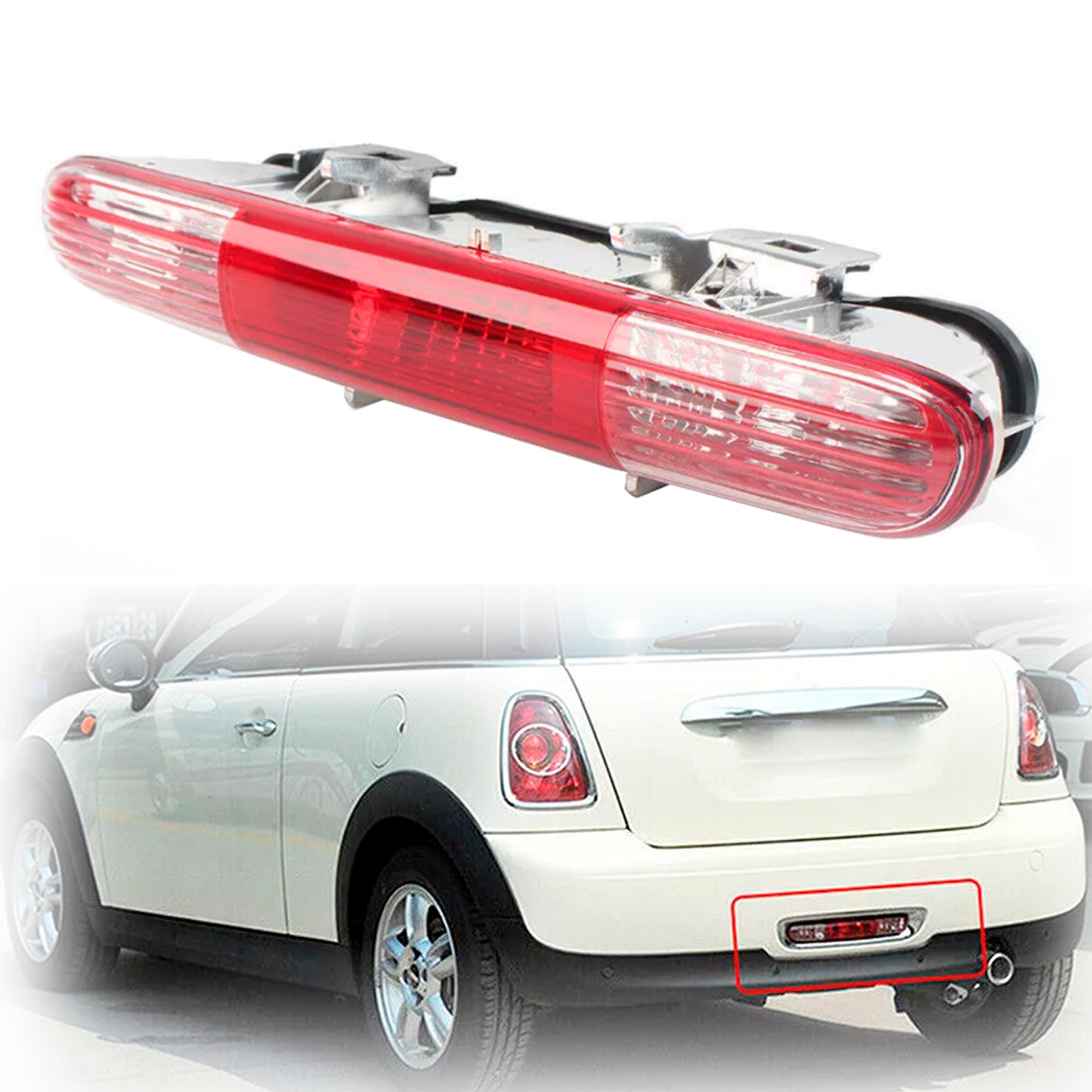 Reverzná brzdová lampa zadnej hmly pre Mini Cooper R56 R57 R58 R59 2009-2015
