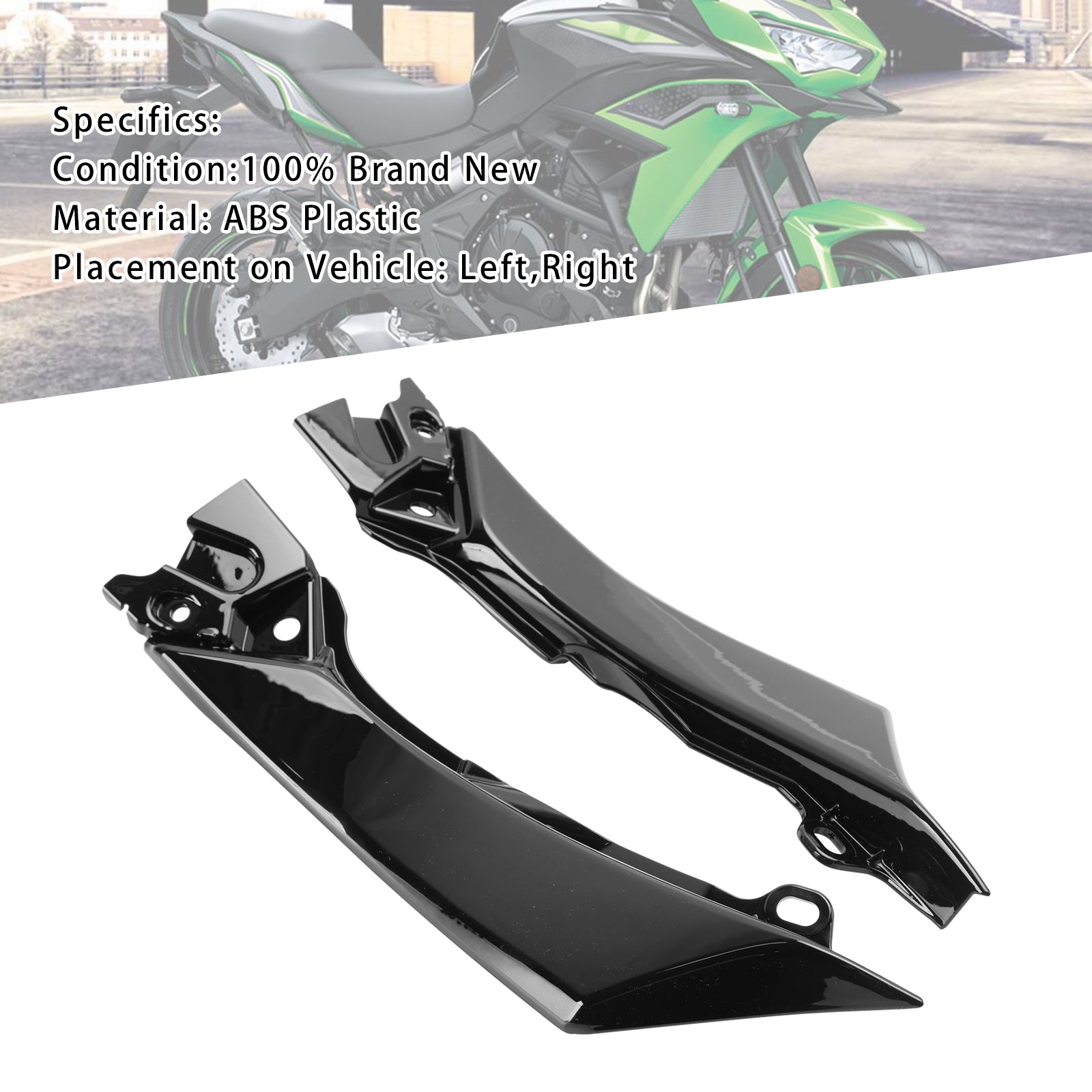 2022-2024 Kawasaki Versys 650 KLE650 Side Seat Fairing Panel Cowl