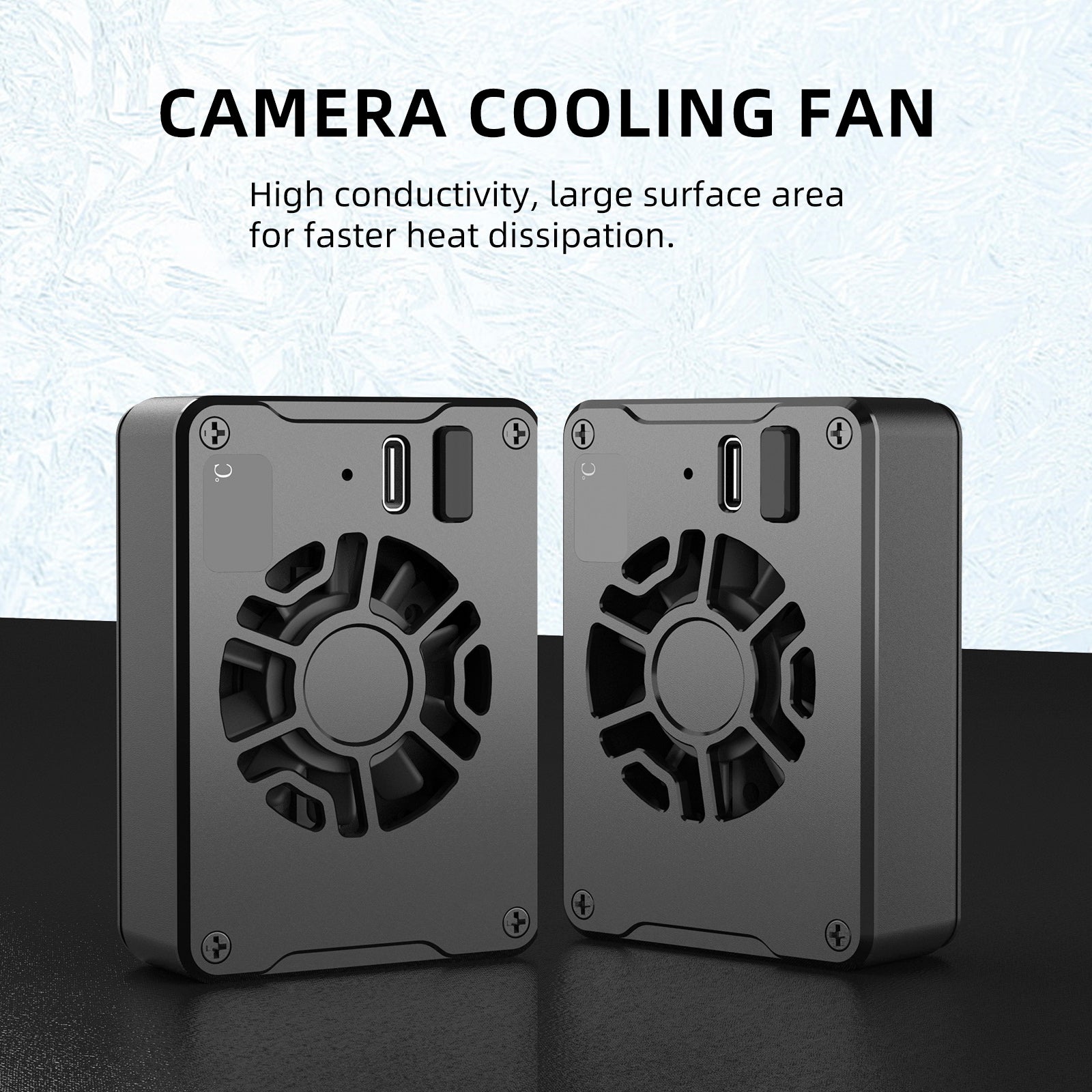 Halfgeleider Camera Radiator Slr Koeler Fan Voor Sony Canon R5/R6/R7/Fuji Xt4