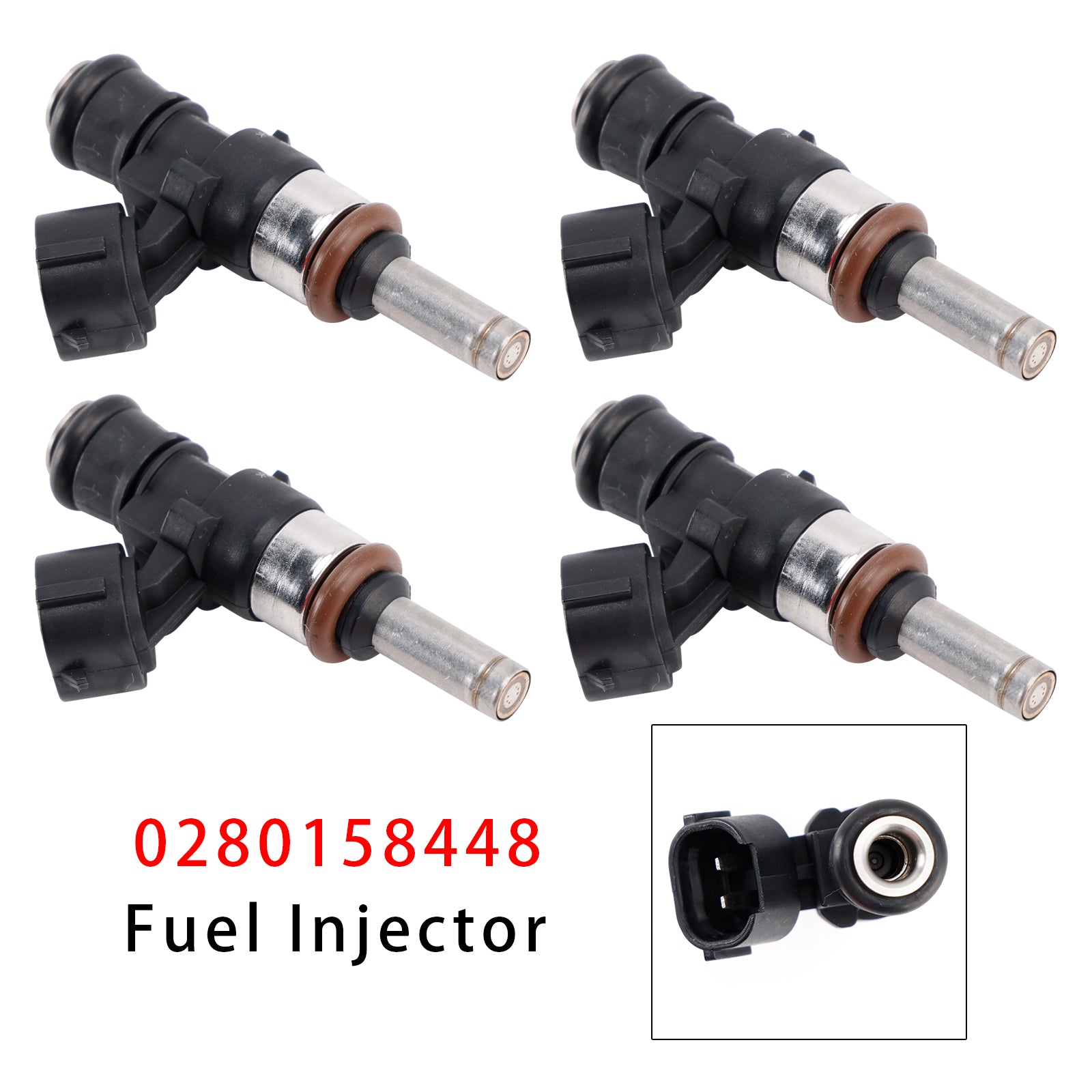 95890603100 PAC906031 For PORSCHE 4PCS Fuel Injector 0280158448