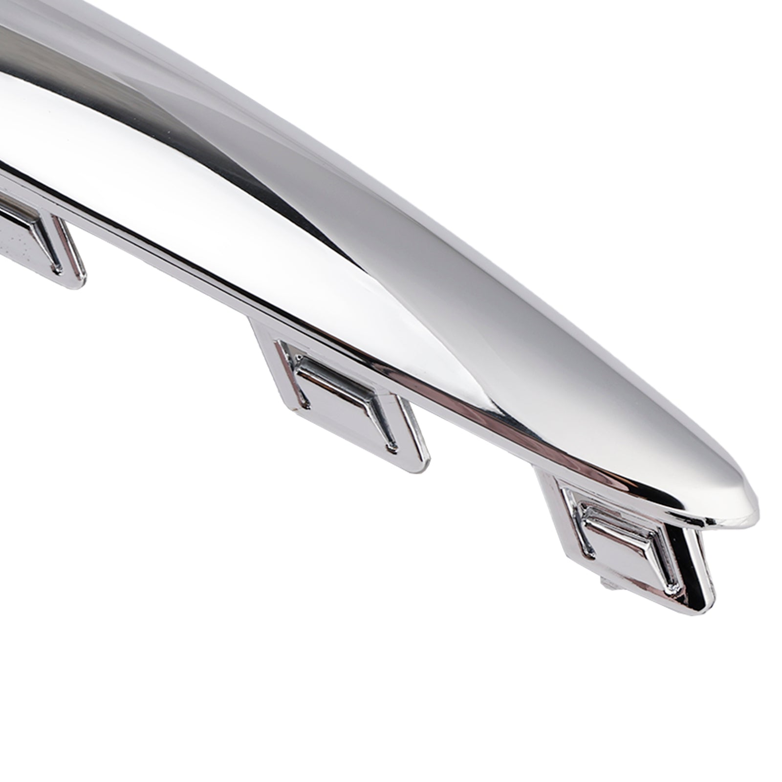 2015.08-2020 Fiat 500 Lounge Left & Right Front Bumper Moulding Chrome