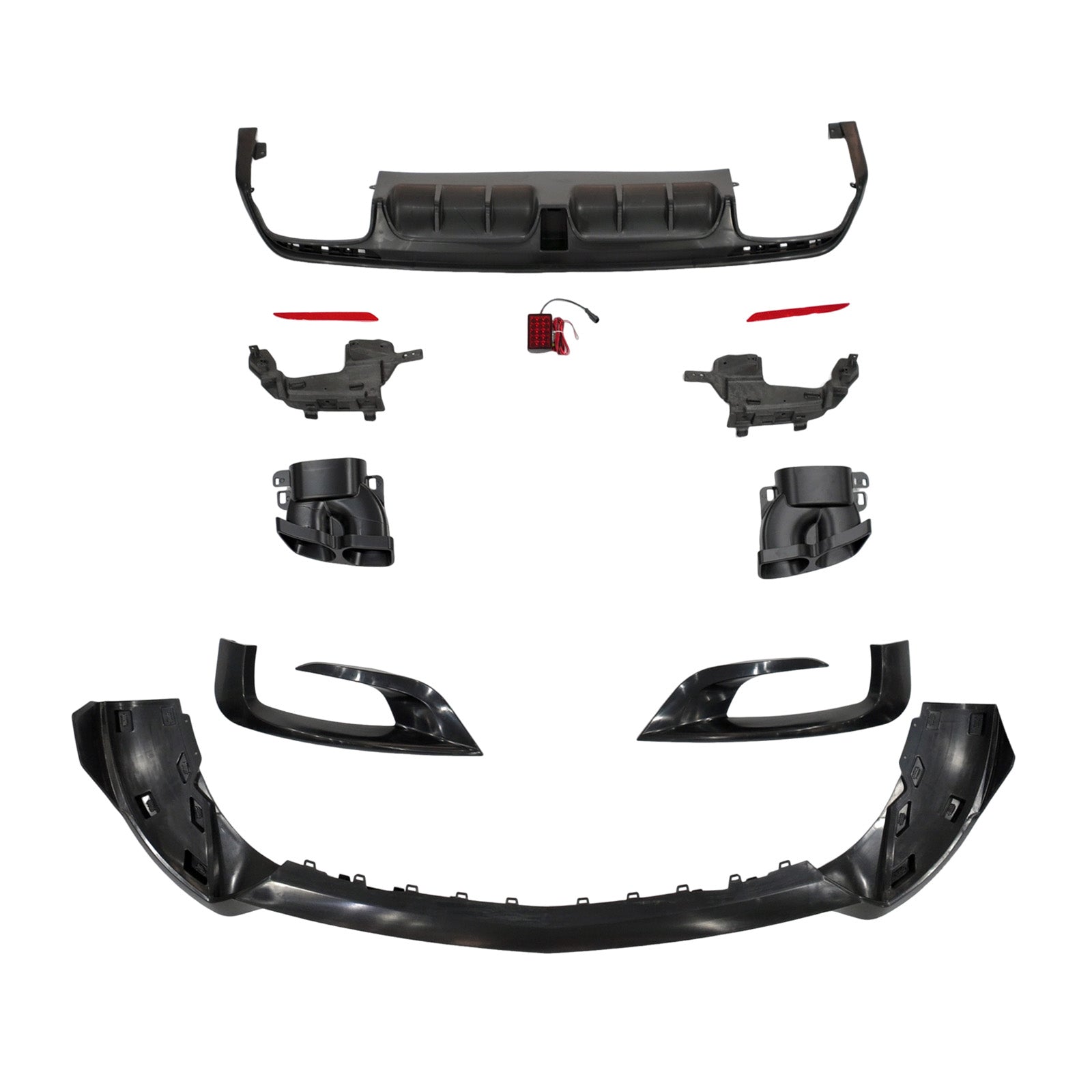 2014-2017 Fit Mercedes Benz S-Class W222 S500 S600 Upgrade B700 Body Kit Bumper