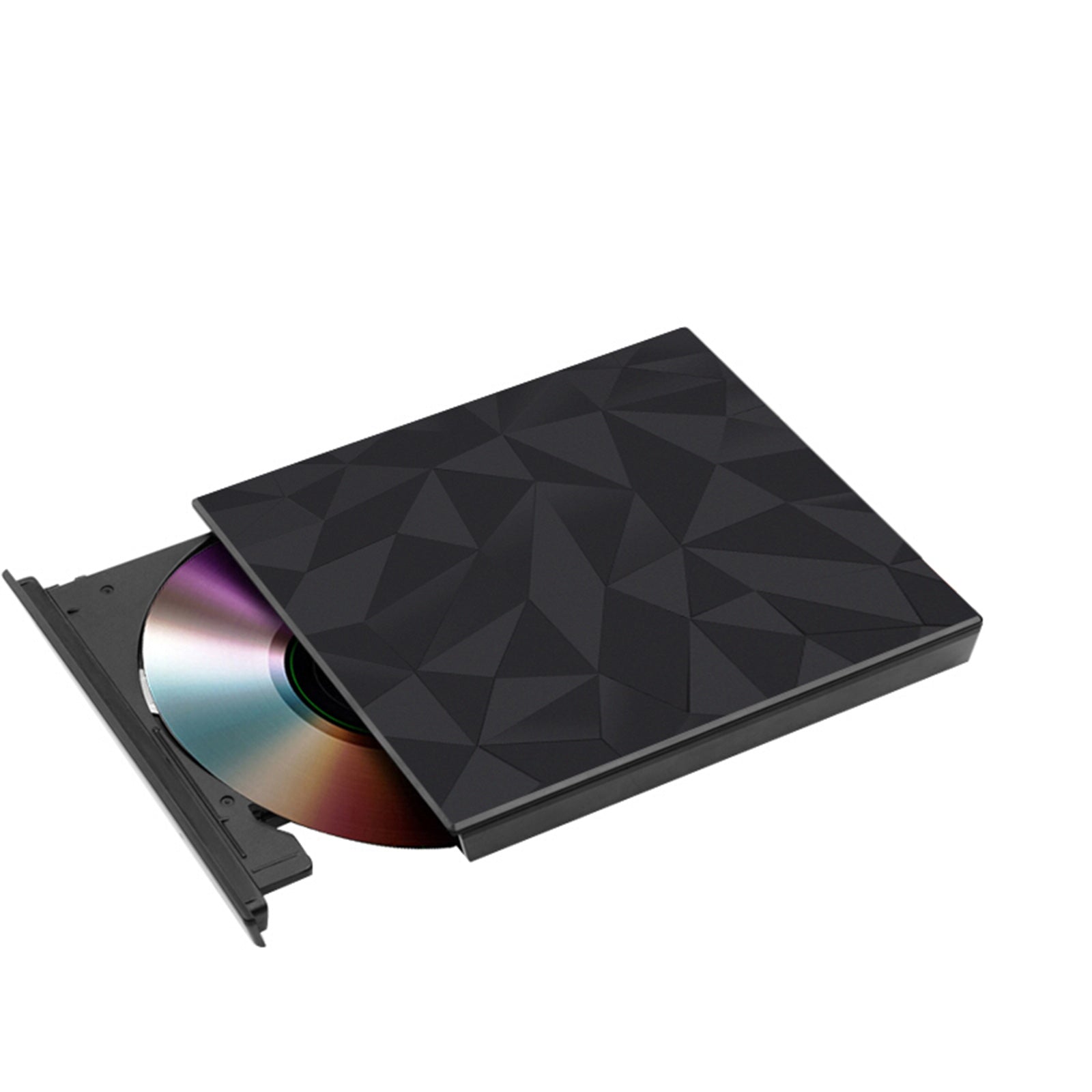 Unidad de CD y DVD externa delgada, grabadora de cara grande Usb3.0 para Mac, portátil y PC