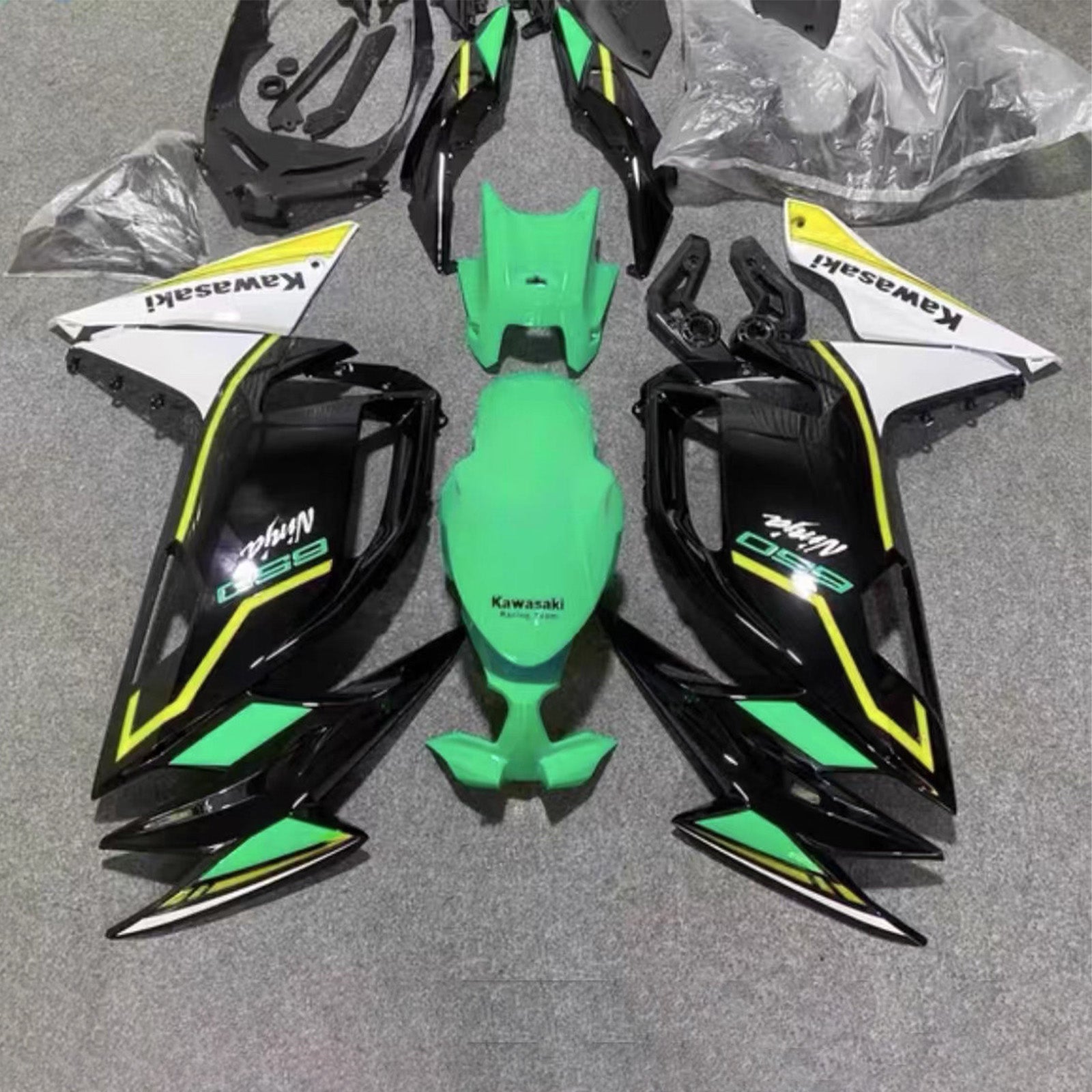 Kit carenatura iniezione Carrozzeria ABS adatto per Kawasaki ER-6F Ninja650 2020-2025