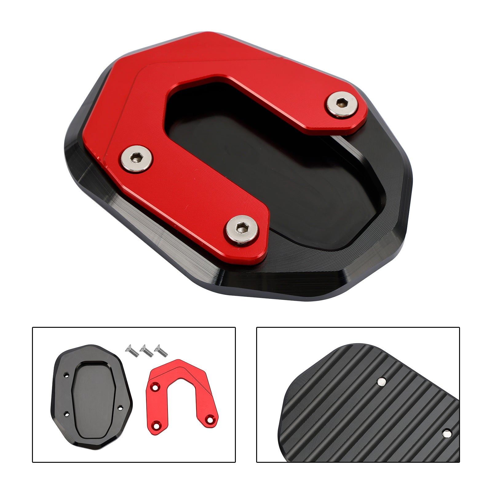 Kickstand Enlarge Plate Pad fit for Ducati Scrambler 400/800/1100 2015-2020