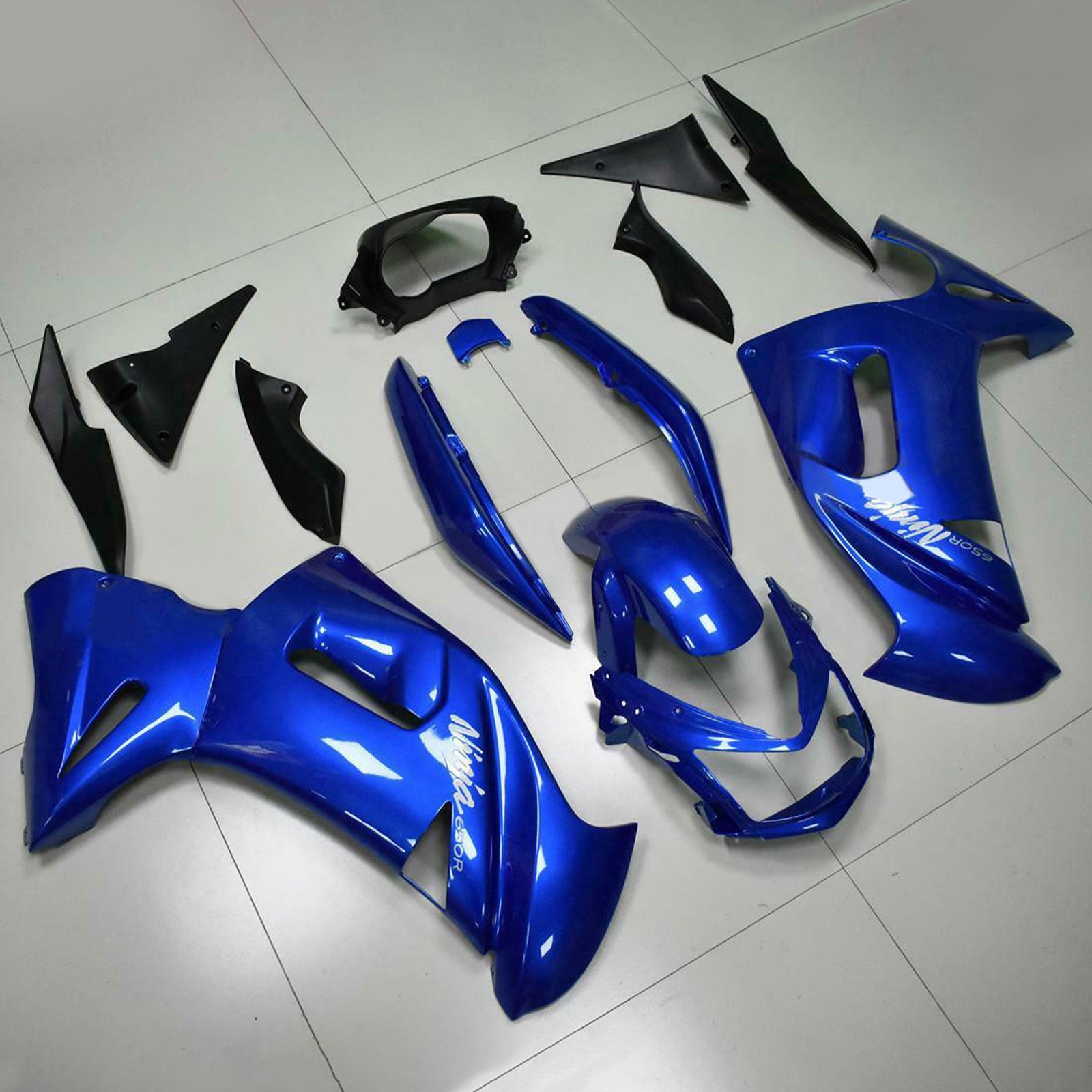 2006-2008 Kawasaki Ninja 650 ER-6F EX650 Injection Fairing Kit Plastic 01# #1