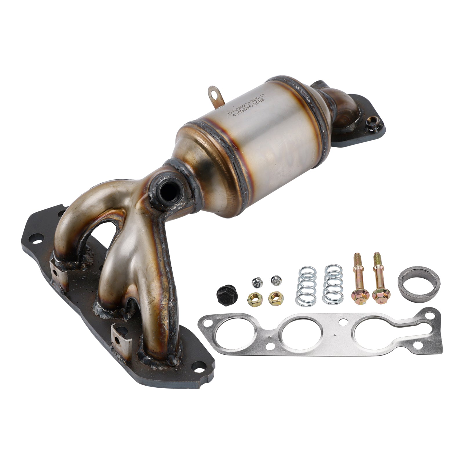 2009/01-2025/12 Suzuki Alto GF, HA25, HA35 1.0 996 ccm, 50 KW, 68 PS Front Catalytic Converter