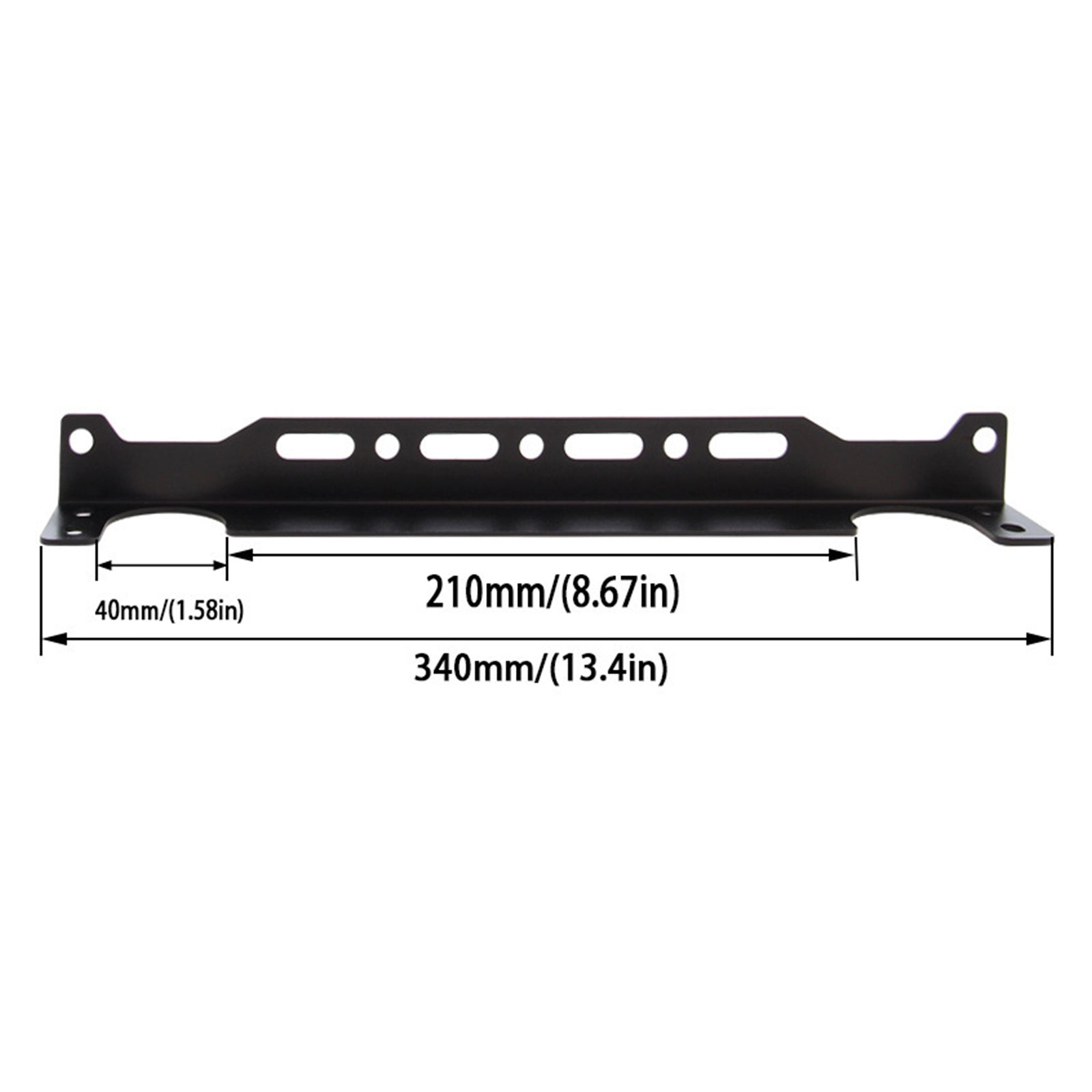 Kit de support de montage de refroidisseur d'huile, 340mm, 13.4 pouces, pour refroidisseur d'huile de Style japonais