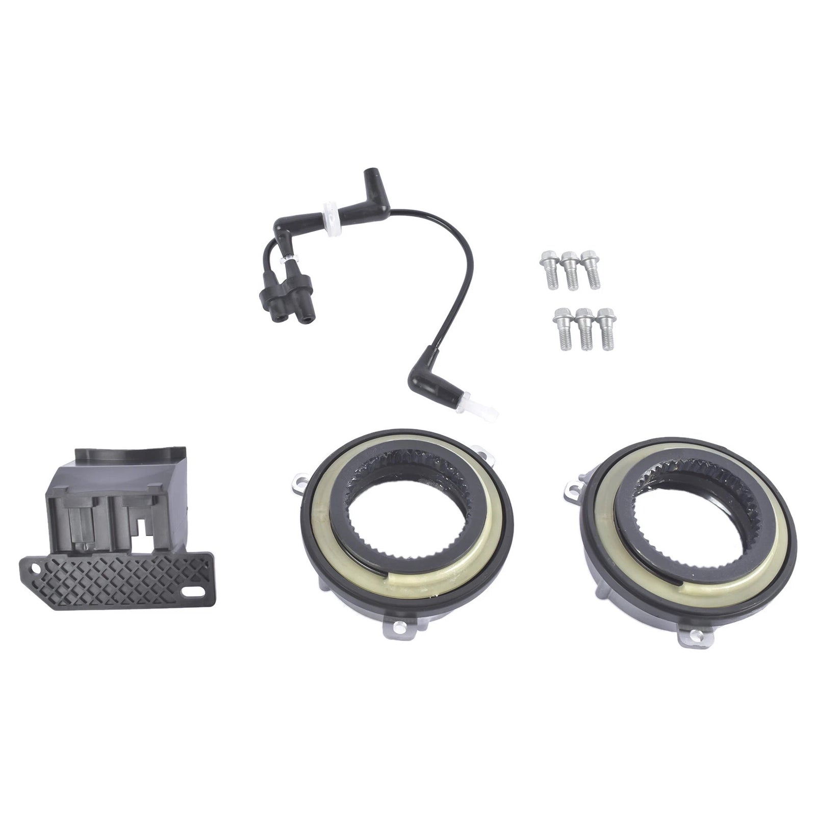 Locking Hub Axle Actuator Vacuum Solenoid Valve For Ford Expedition F-150 03-15