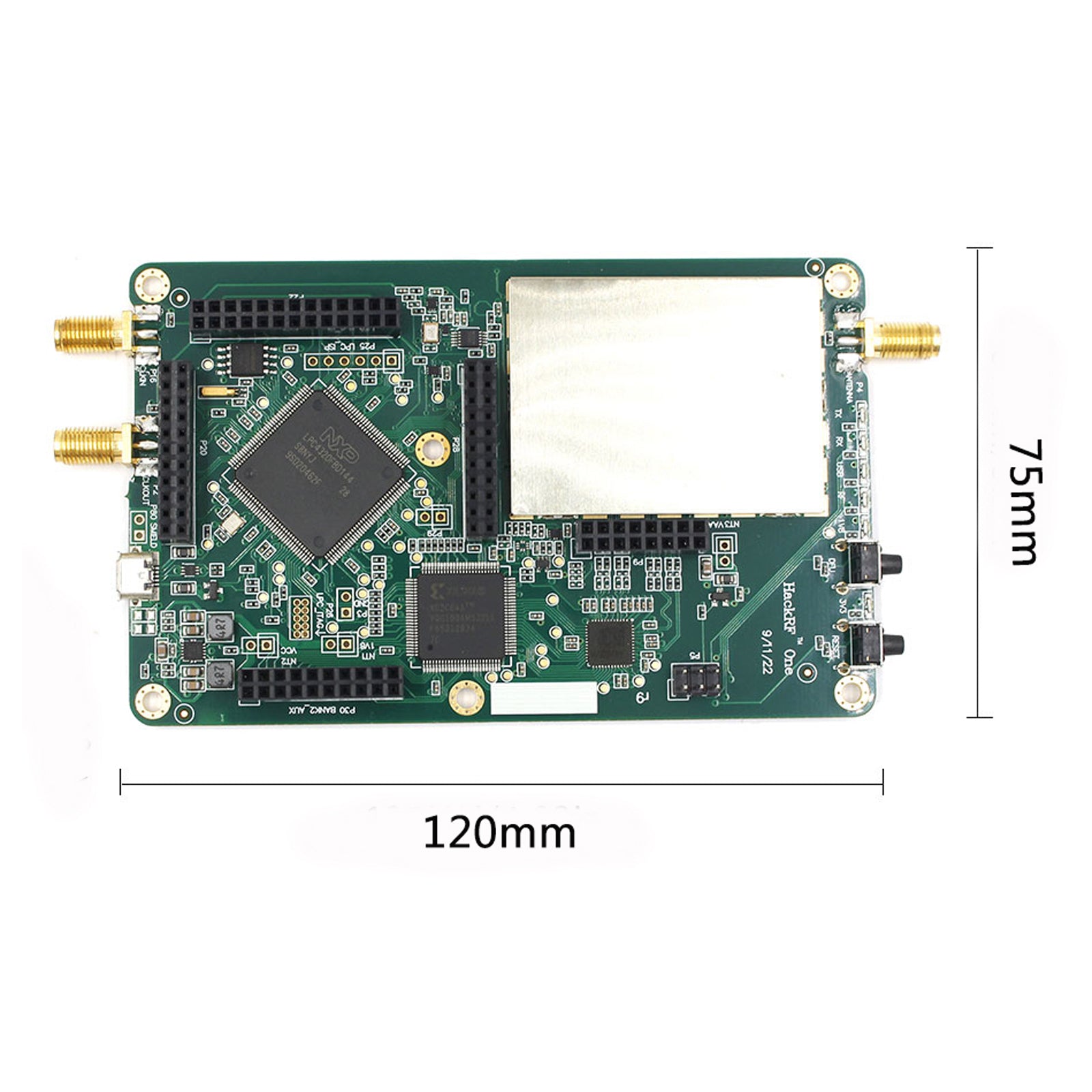 Upgraded HackRF One V1.7.3 Portapack H2 1MHz-6GHz SDR Software Defined Wireless