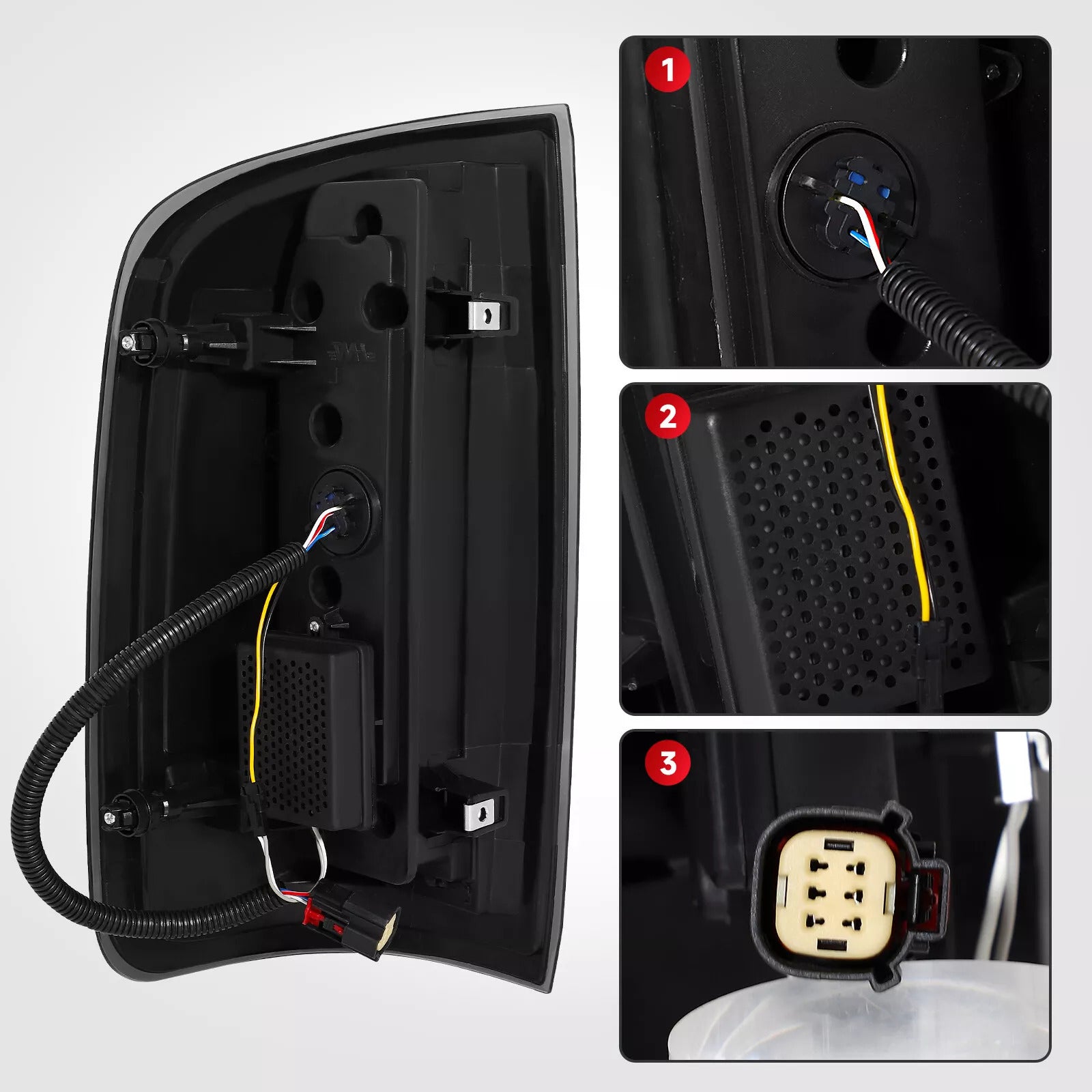 2015-2022 Chevy Colorado GMC Canyon Conjunto de luz trasera LED izquierda+derecha