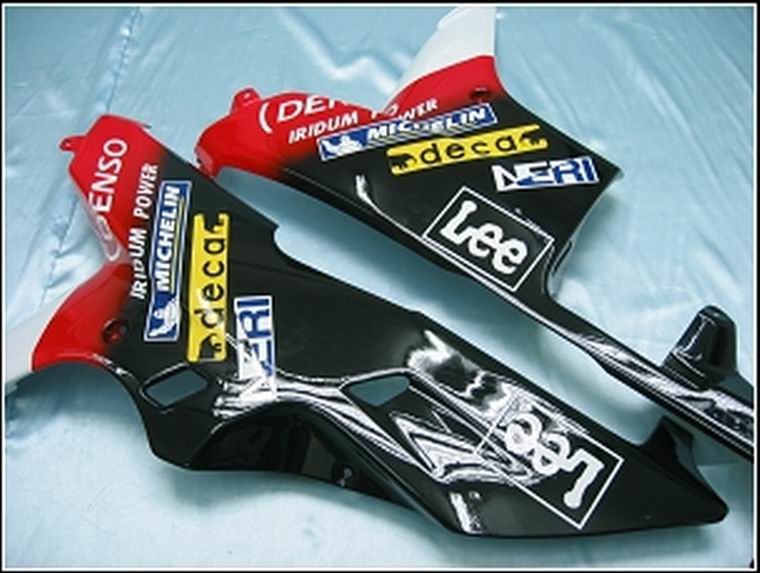 2007-2008 CBR600RR Carrosseriekuip Meerkleurig ABS Spuitgegoten kunststoffen Set Generiek