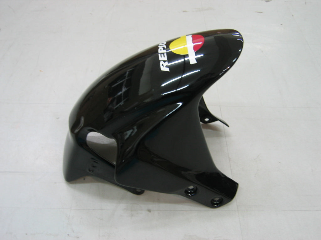 2005-2006 Honda CBR 600 RR Yellow Black Valentino Rossi Racing Fairings Generic