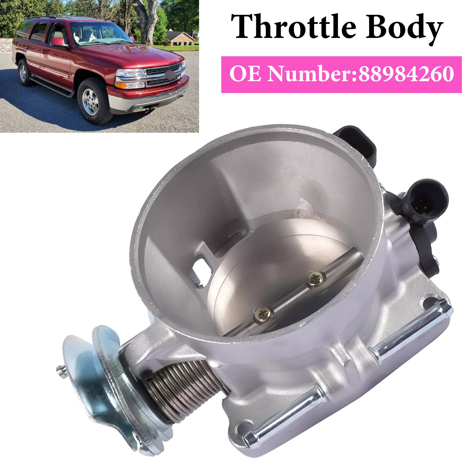 Throttle Body 88984260 For Silverado 1500 Tahoe GMC Sierra Yukon 2000-2002