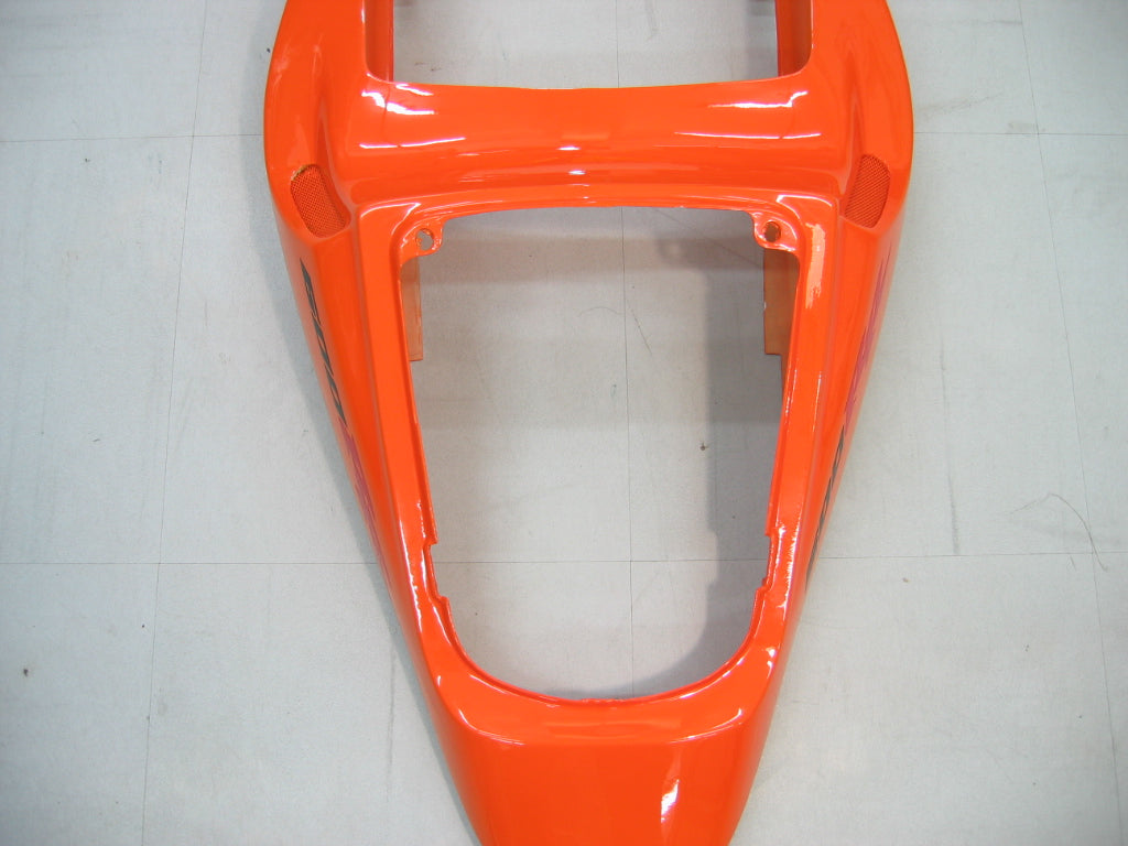 2003-2004 Honda CBR 600 RR Orange & Black Flame Racing Fairings Generic