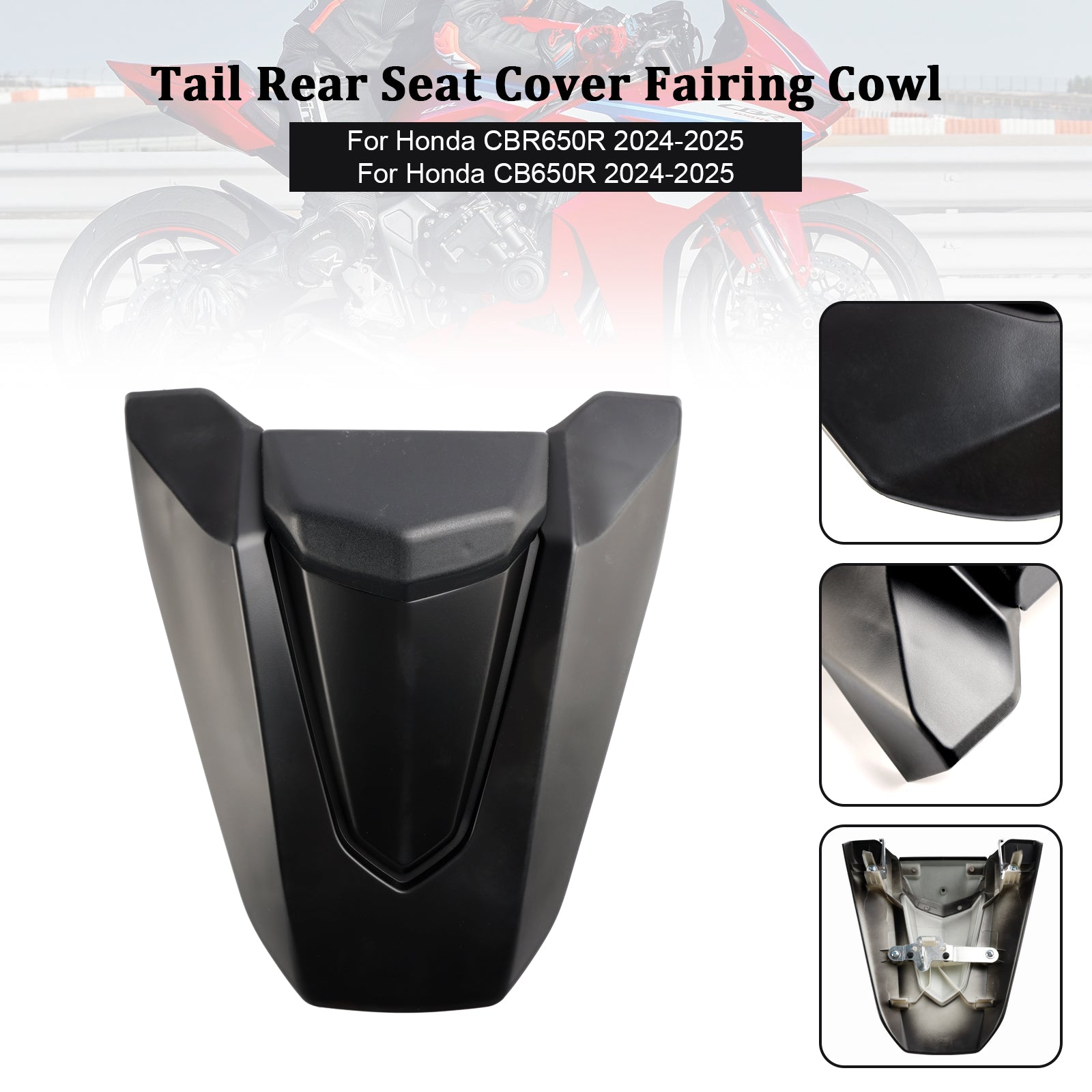 2024-2025 Honda CBR650R CB650R Bakre halesete Fairing Cover