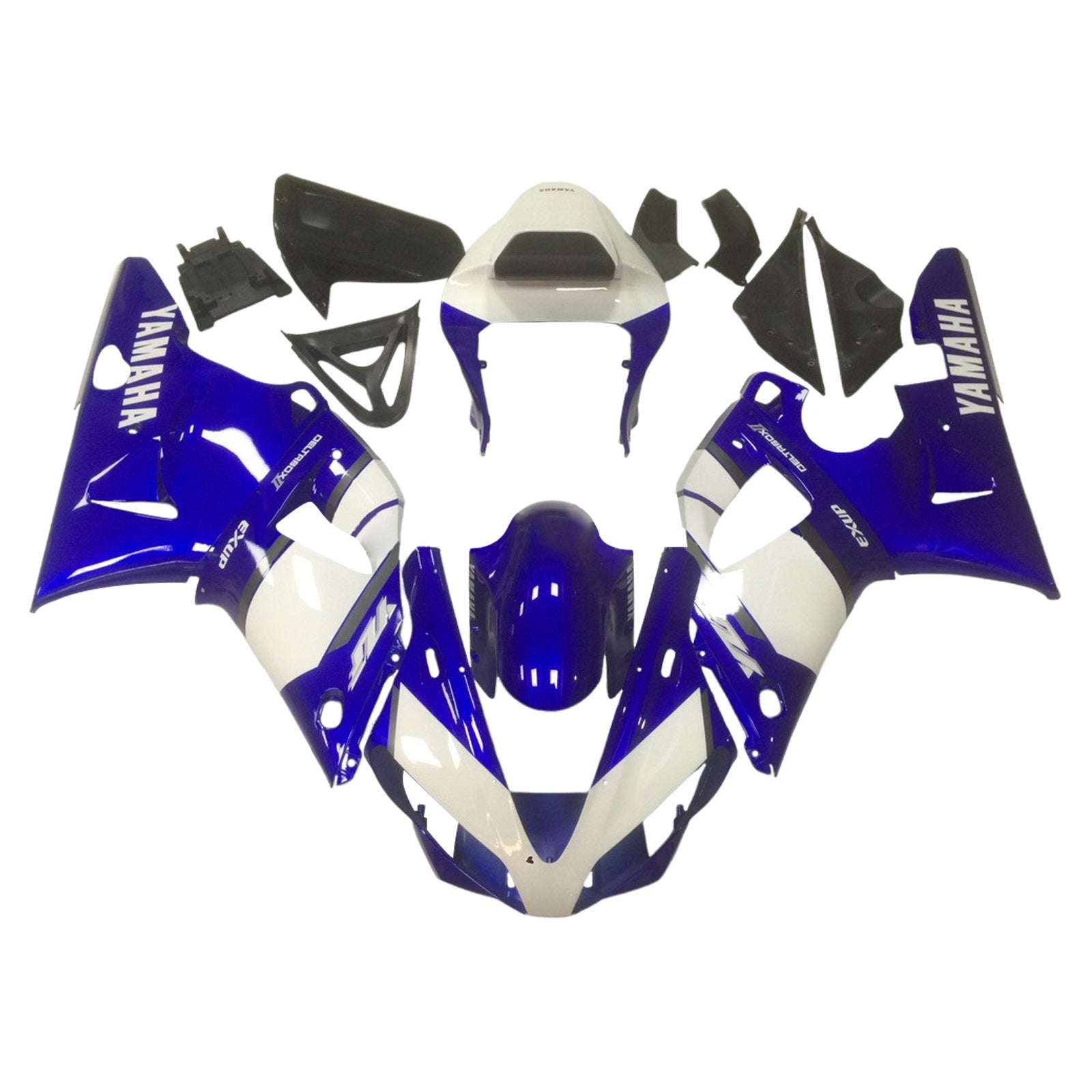 2000-2001 Yamaha YZF 1000 R1 Injection Fairing Kit Bodywork Plastic ABS