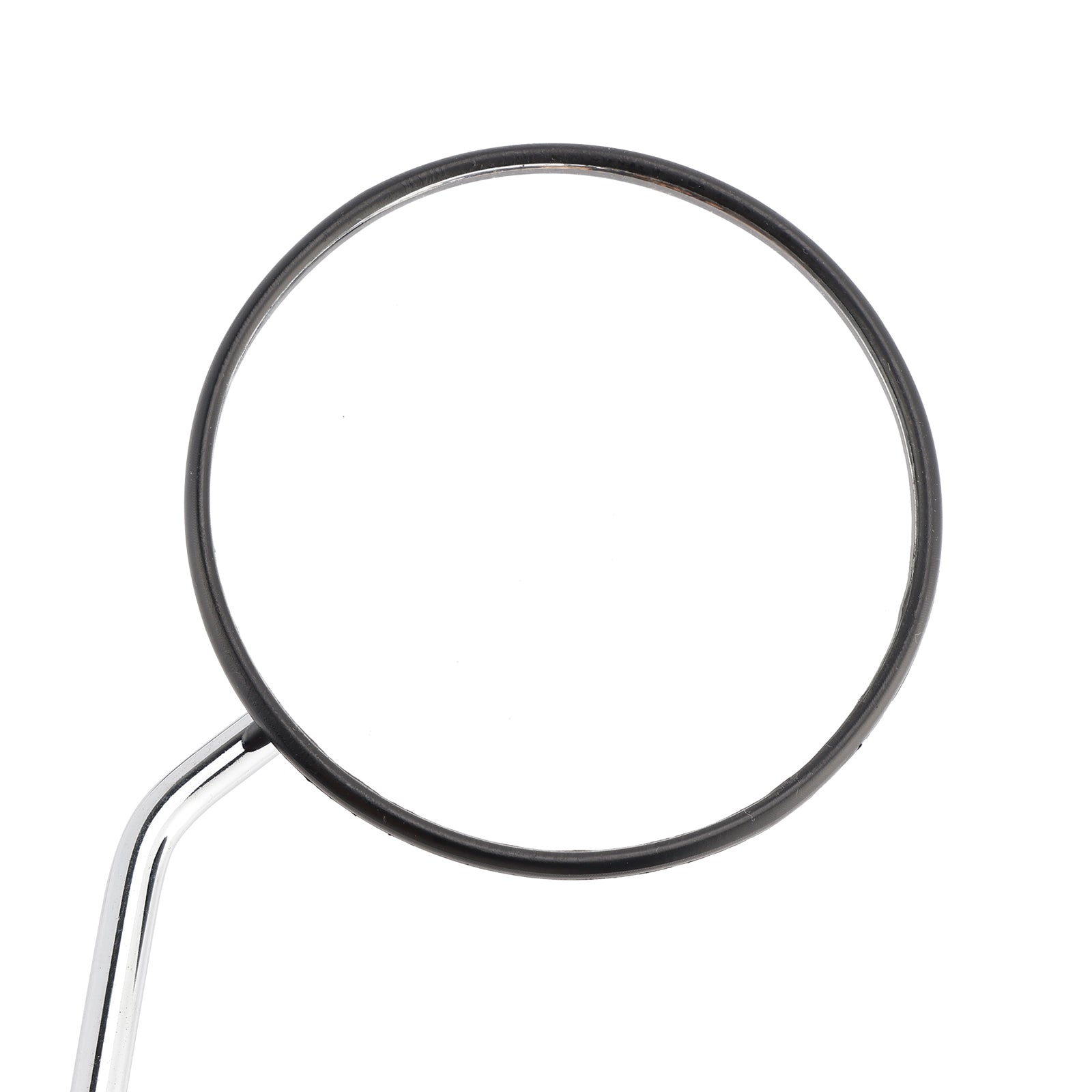 Noir rond avec miroir de bras chromé 8 mm pour Honda Na/NC/Nn/Nq/Nx/PA/SE/TG50 C70