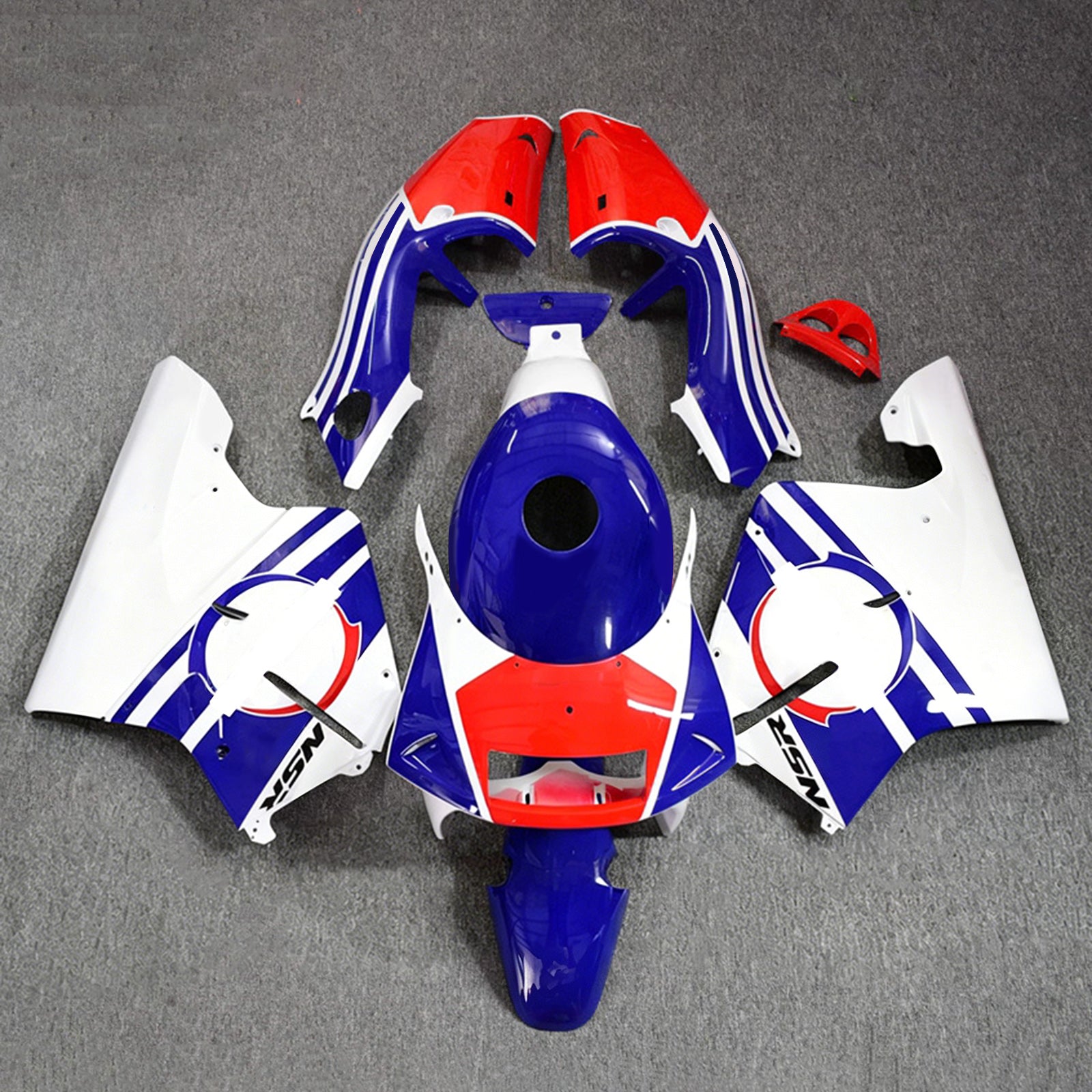 Injection Fairing Kit Bodywork Plastic ABS For Honda NSR250 PGM-4 1994-1996