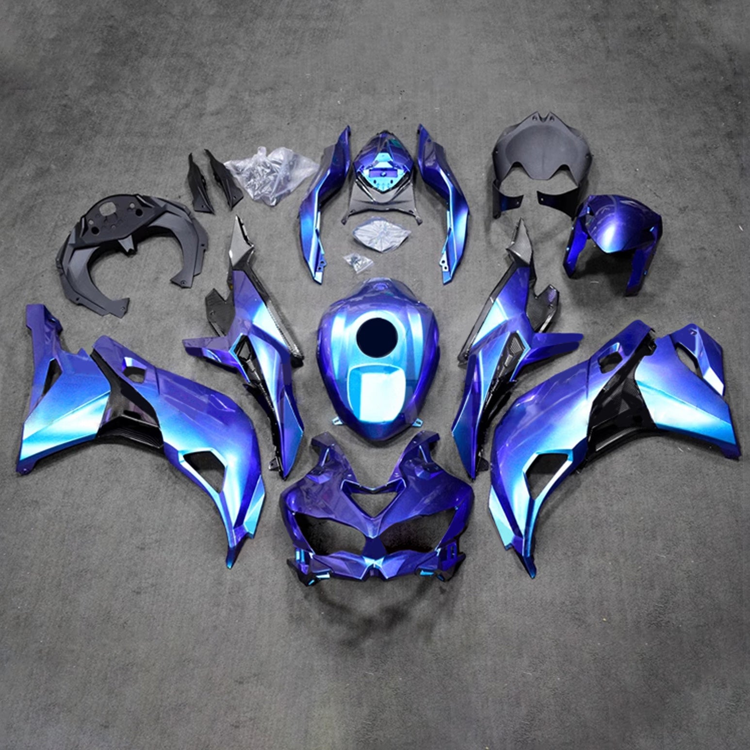 2019-2024 Kawasaki Ninja ZX-25R ZX-4R ZX-4RR Injection Fairing Kit