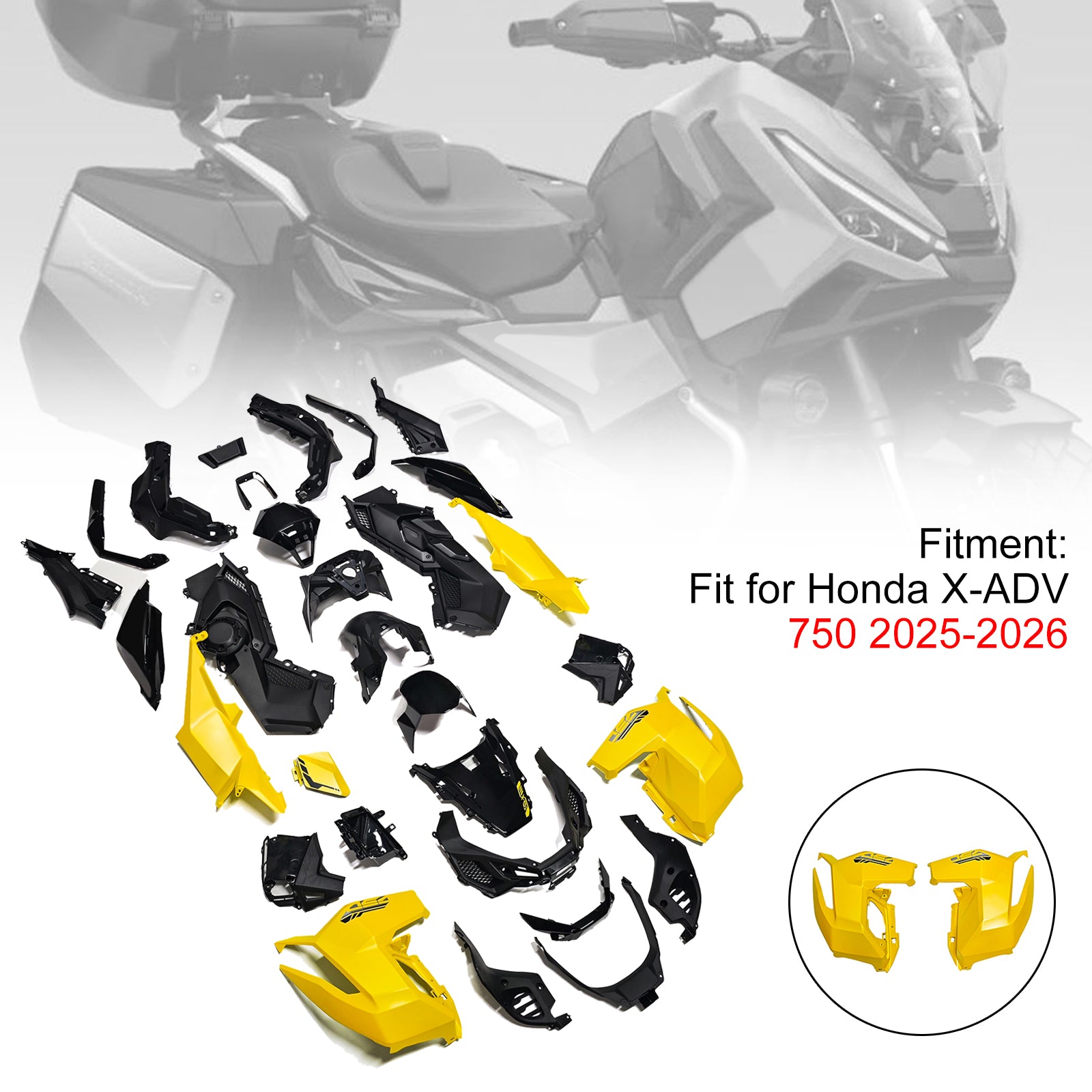 Injection Bodywork Fairing Kit for Honda X-ADV 750 2025-2026