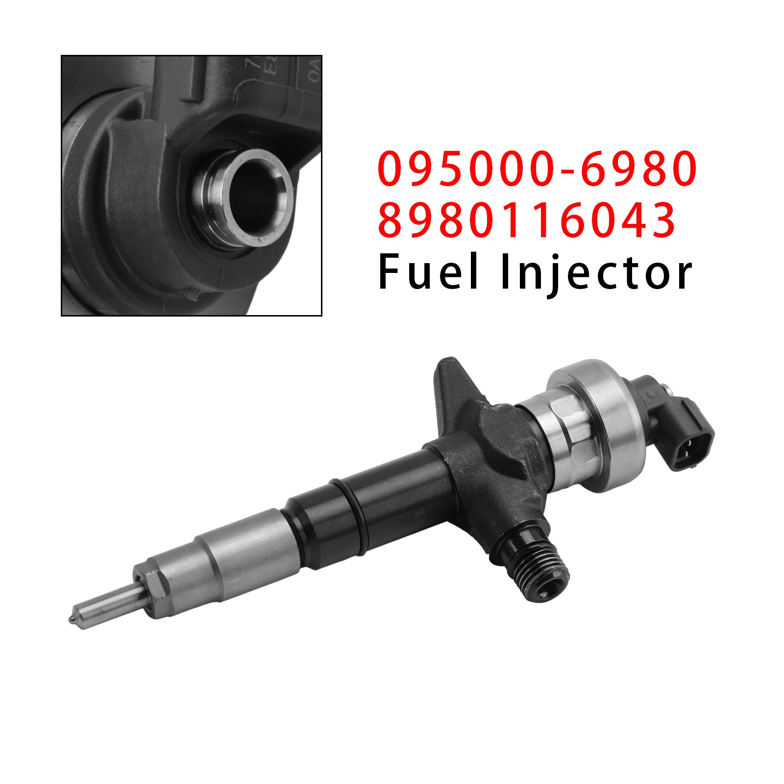 2007-2008 pour Holden Rodeo 4JJ1 3.0L moteur 1 pièces injecteur de carburant 8980116040