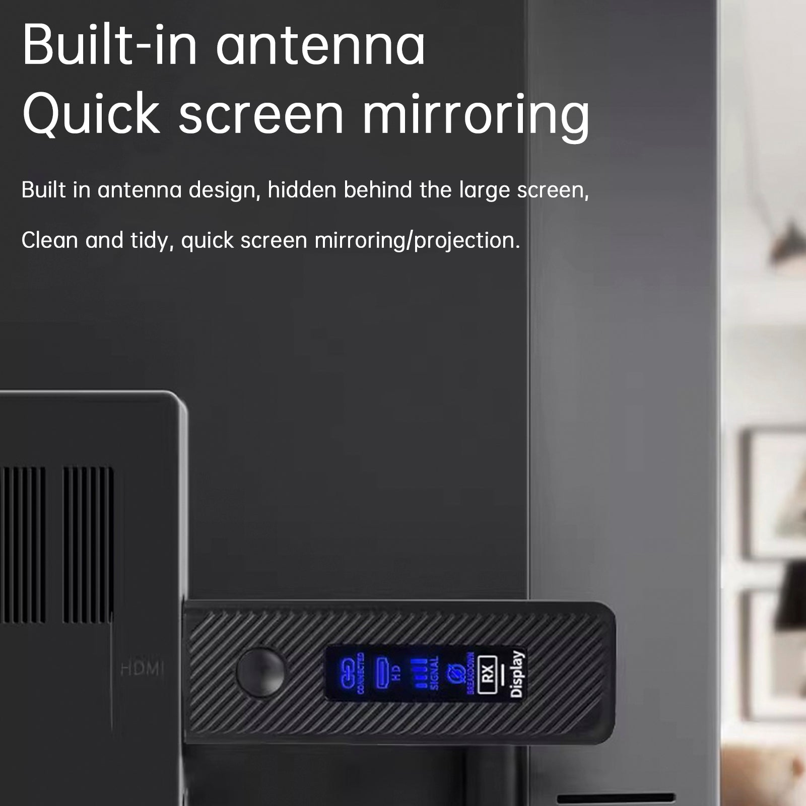 HDMI draadloze projector met hetzelfde scherm HD 1080P 50M videozenderontvanger