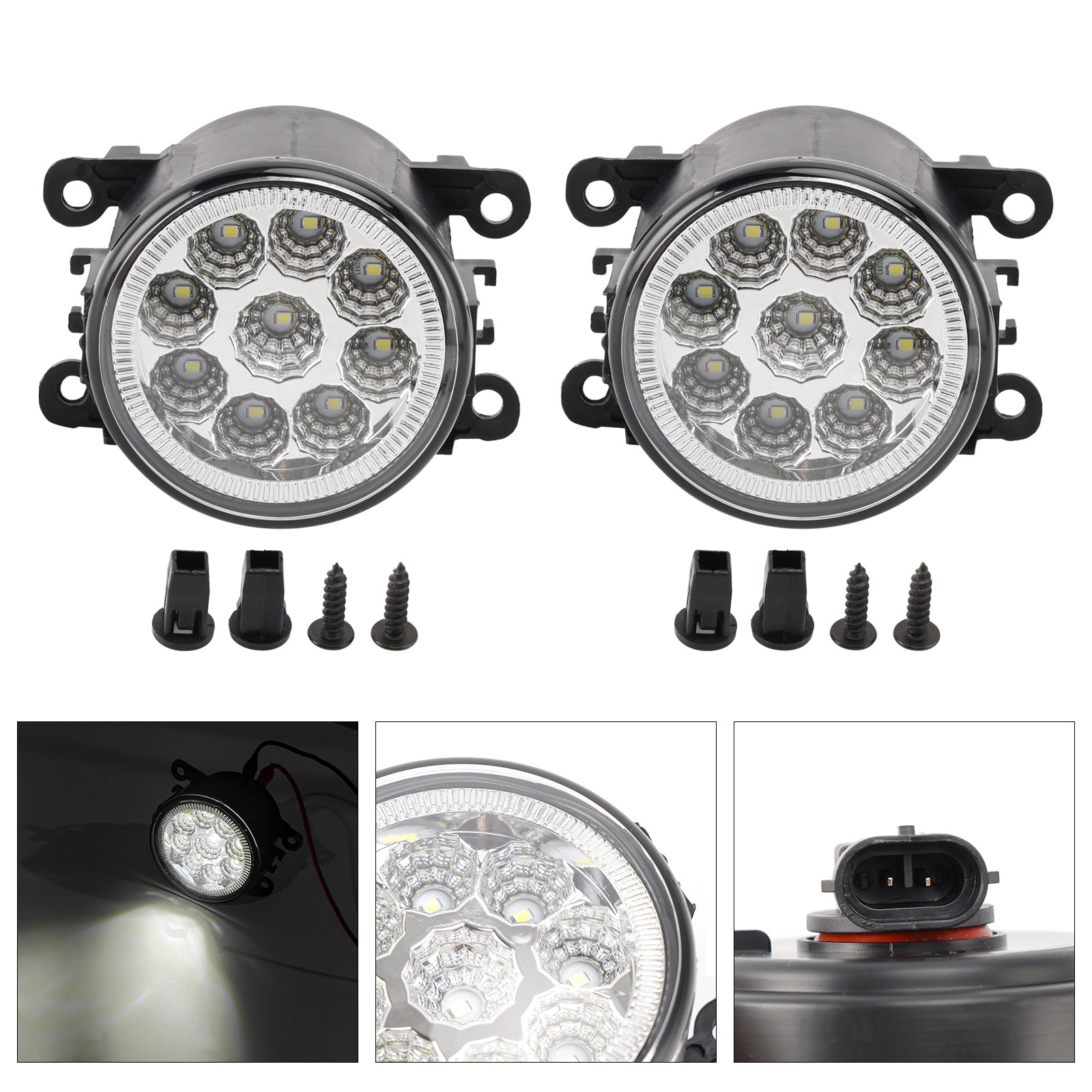 Pár LED denné hmlové svetlá pre Nissan Frontier 2005-2019 84501AJ00A