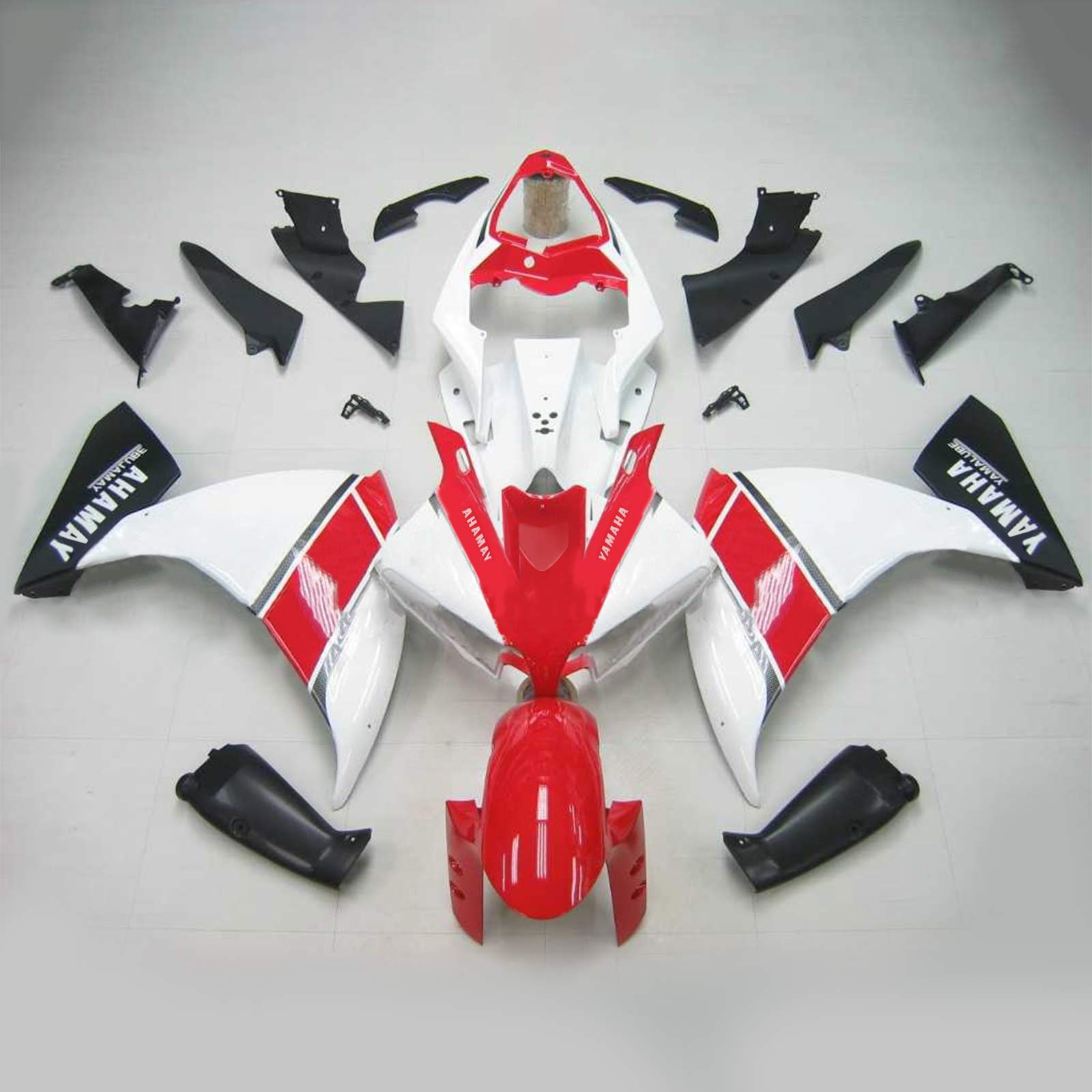 2012-2014 YAMAHA YZF 1000 R1 AMotopart Injection Fairing Kit Bodywork Plastic ABS #101