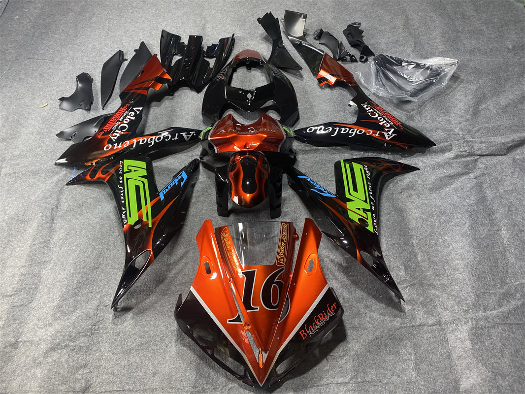 2004-2006 YAMAHA YZF 1000 R1 injektionsmässa kit Bodywork Plastic ABS #30