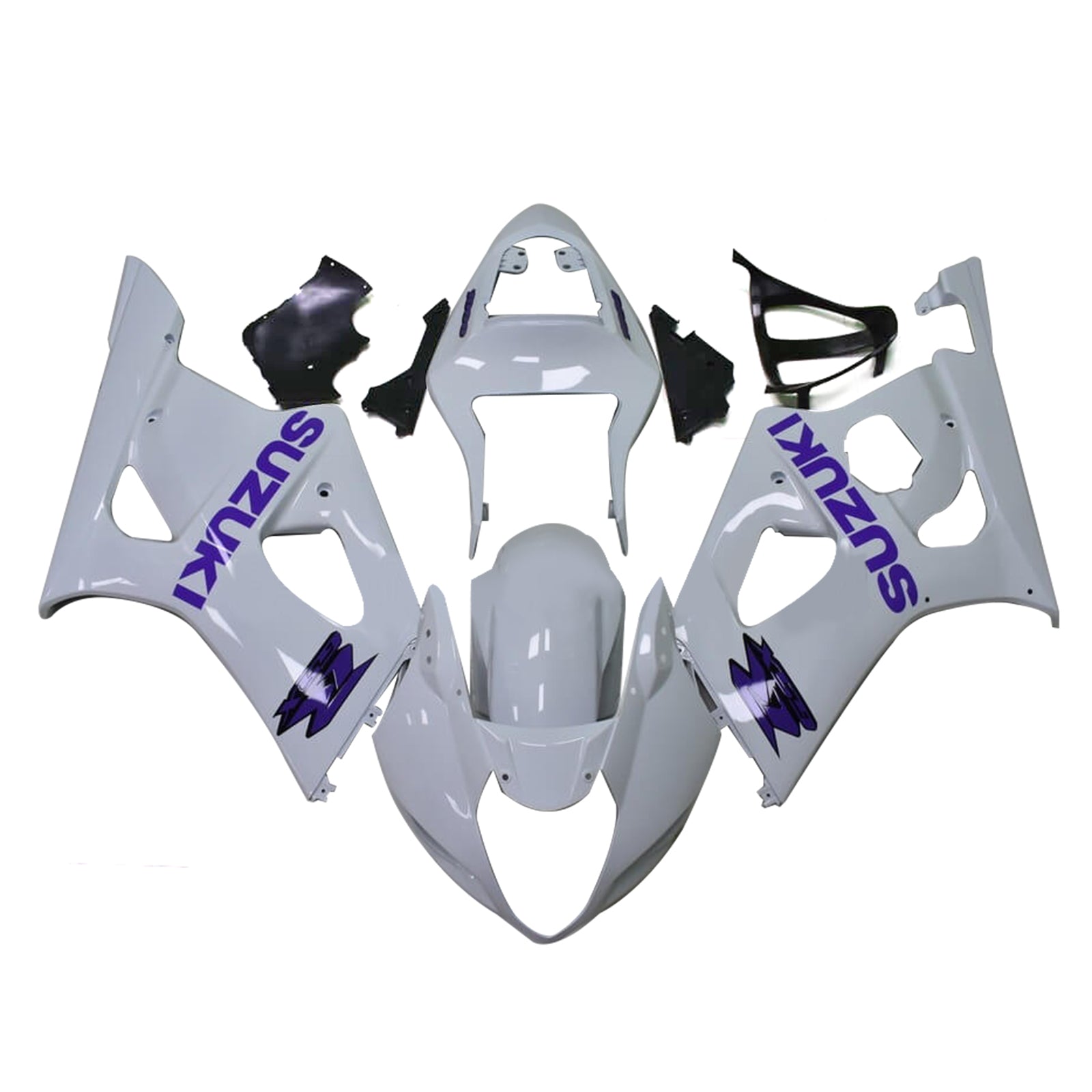 2003-2004 Suzuki GSXR1000 K3 Injection Fairing Kit Karosseri Plast ABS