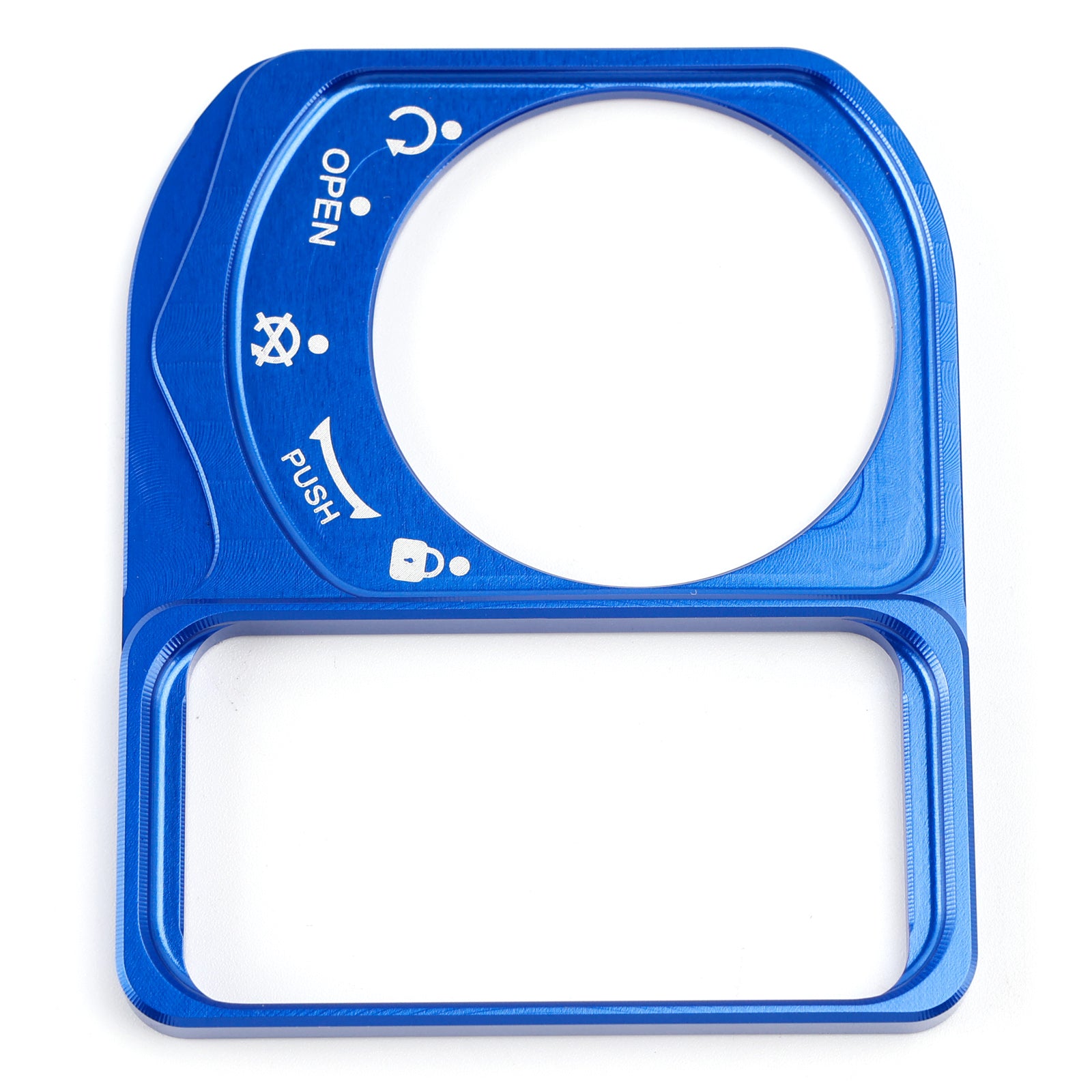 Aluminum Key Switch Cover Blue For Honda ADV 150 ADV150 2019-2021