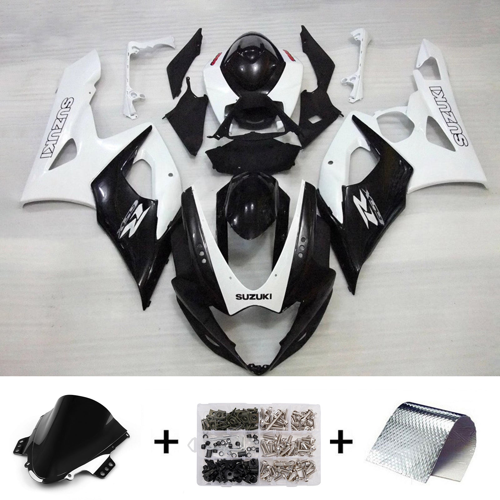 Injection Fairing Kit Bodywork Plastic ABS For Suzuki GSXR1000 2005-2006 K5