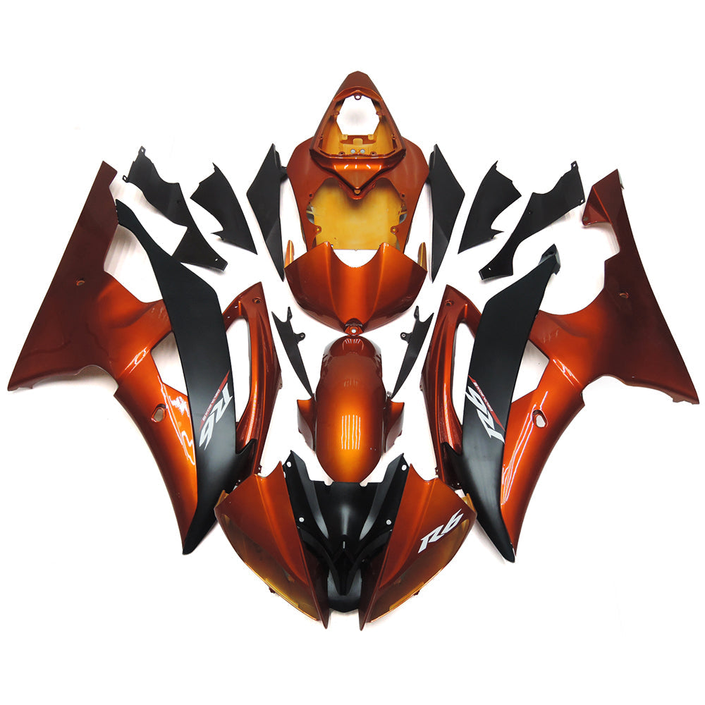 2008-2016 Yamaha YZF 600 R6 Injectiekuipset Carrosserie Kunststof ABS #171