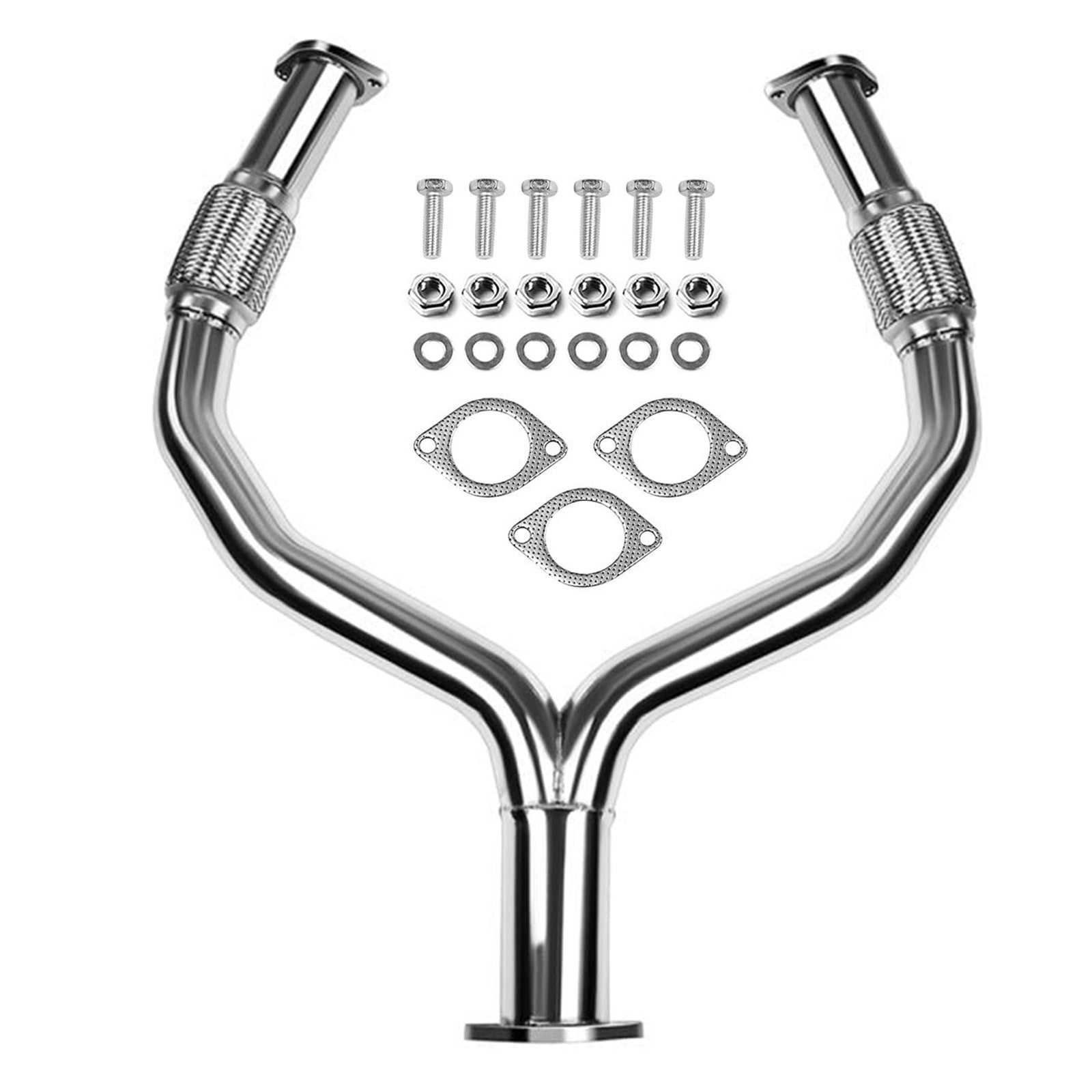 3,7 l Súprava výfukových potrubí z nehrdzavejúcej ocele pre 08-13 Infiniti G37 09-16 Nissan 370Z