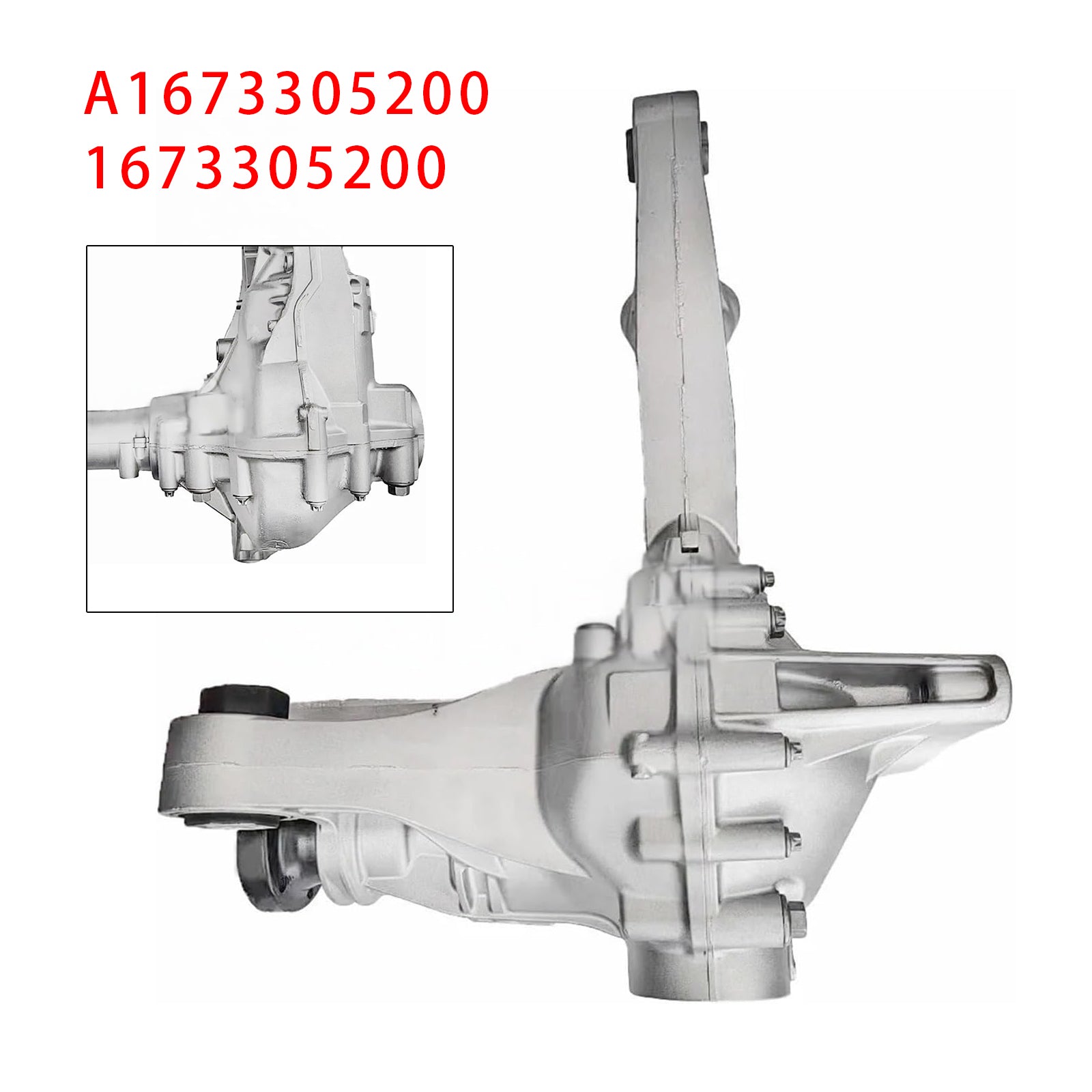 2021-2024 Benz GLE GLS W167 AMG 4MATIC voordifferentieel 3,69 overbrengingsverhouding A1673305200 1673305200