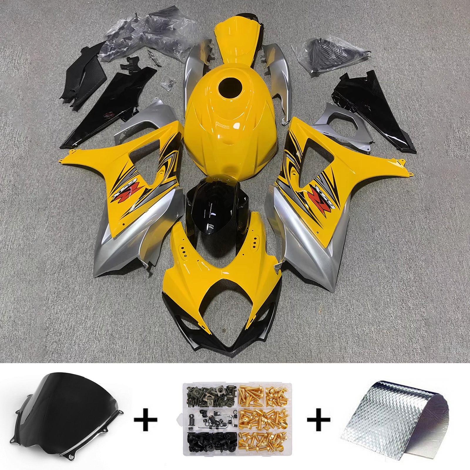 Injection Fairing Kit Bodywork Plastic ABS For Suzuki GSXR1000 2007-2008 K7