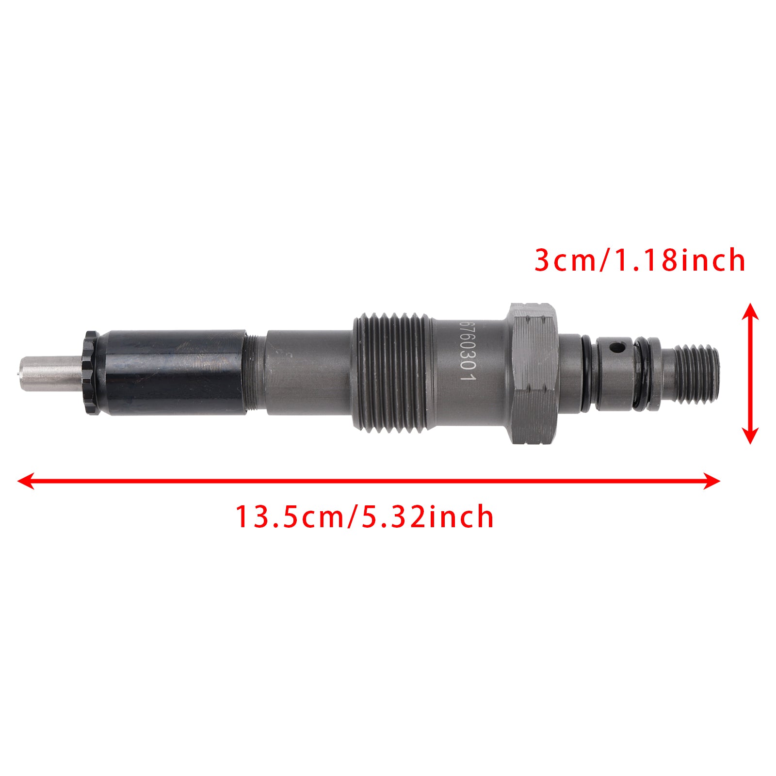Injecteur de carburant pour Ford, 8 pièces, Non powercourse Diesel 83-94 IDI 6,9l 7,3l 6760301