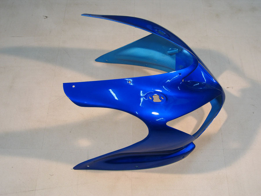 2005-2006 Kawasaki ZX6R 636 Amotopart Fairings Blue Black Ninja Racing Customs Fairing